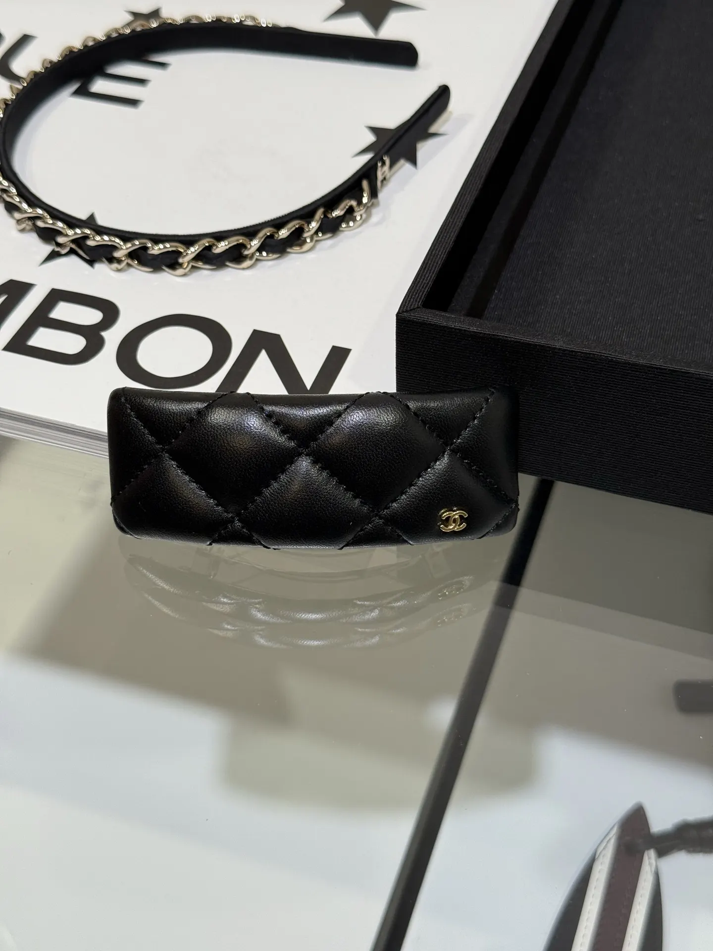 Chanel 黑色 太阳镜