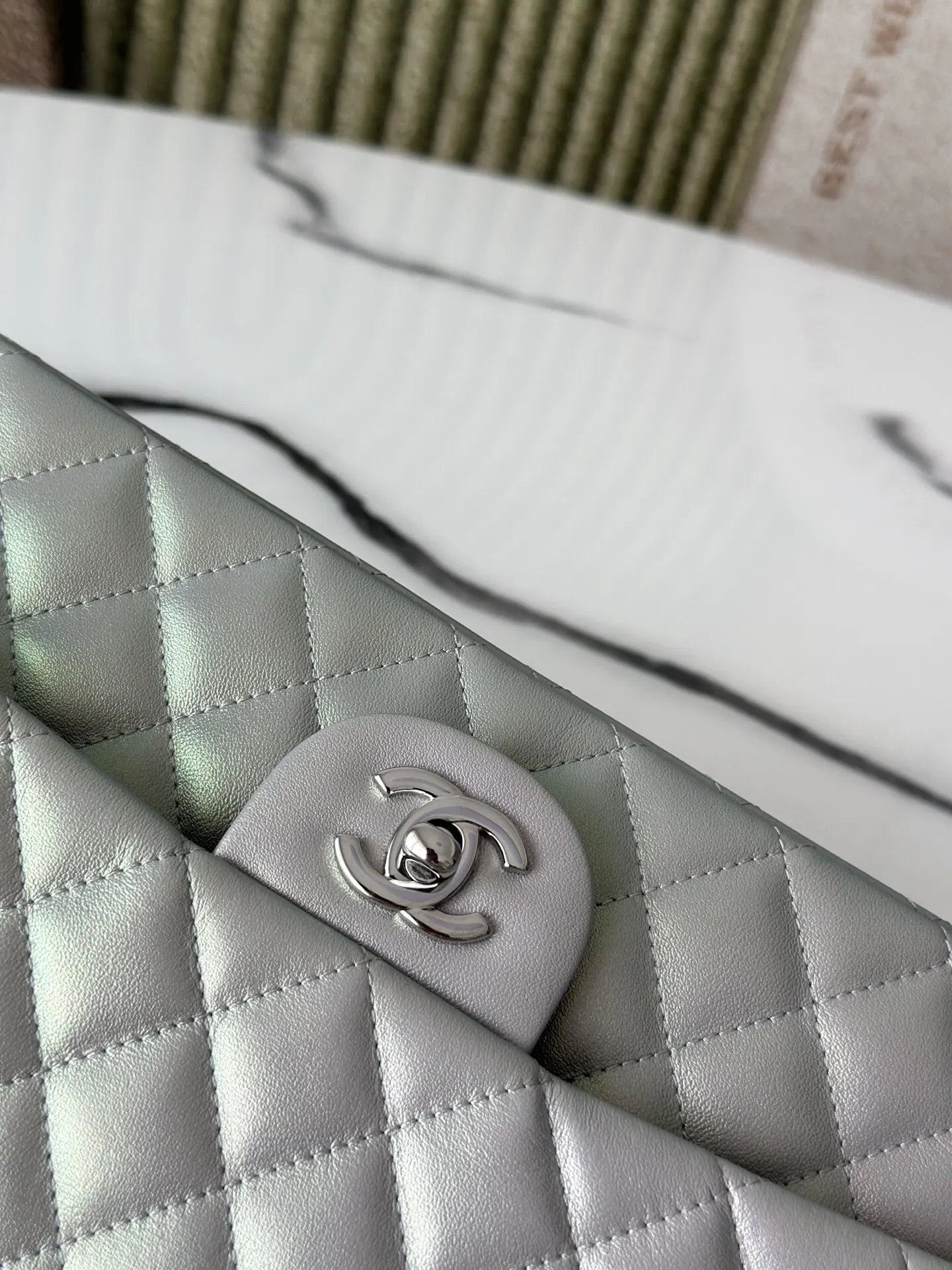 Silver Chain Bag