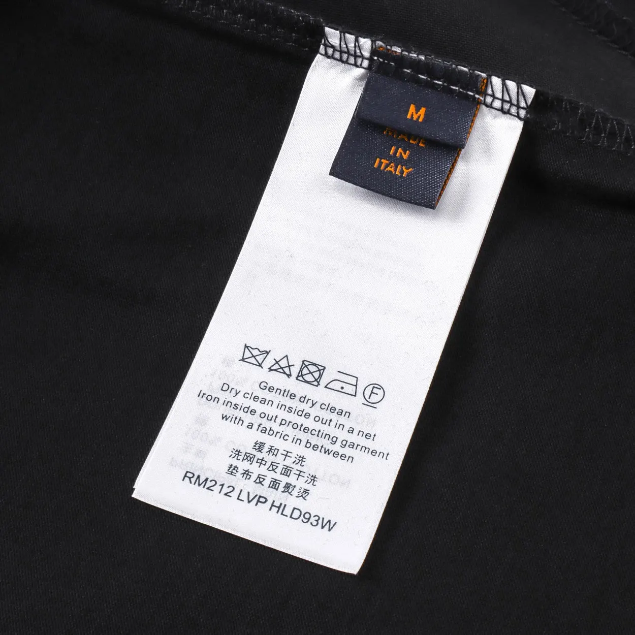 LV 黑色 Logo 字母 短袖T恤 休闲百搭款