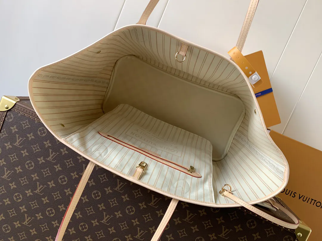 Neverfull 牛皮 托特包 大容量托特款