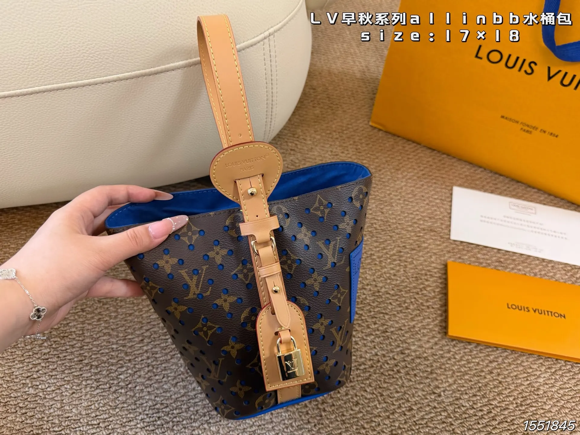 Louis Vuitton Monogram Chain Bag Canvas