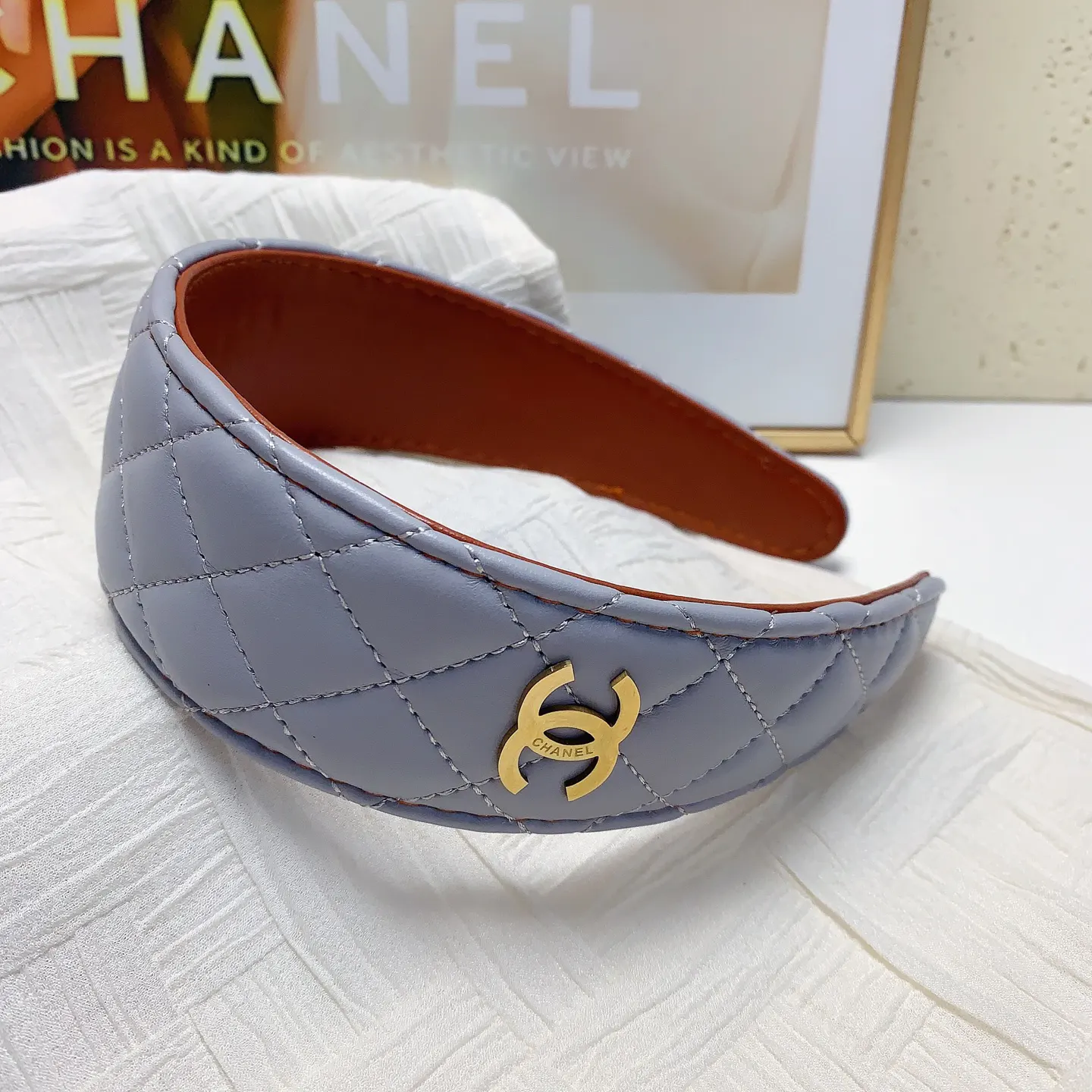 Chanel 皮革 发饰