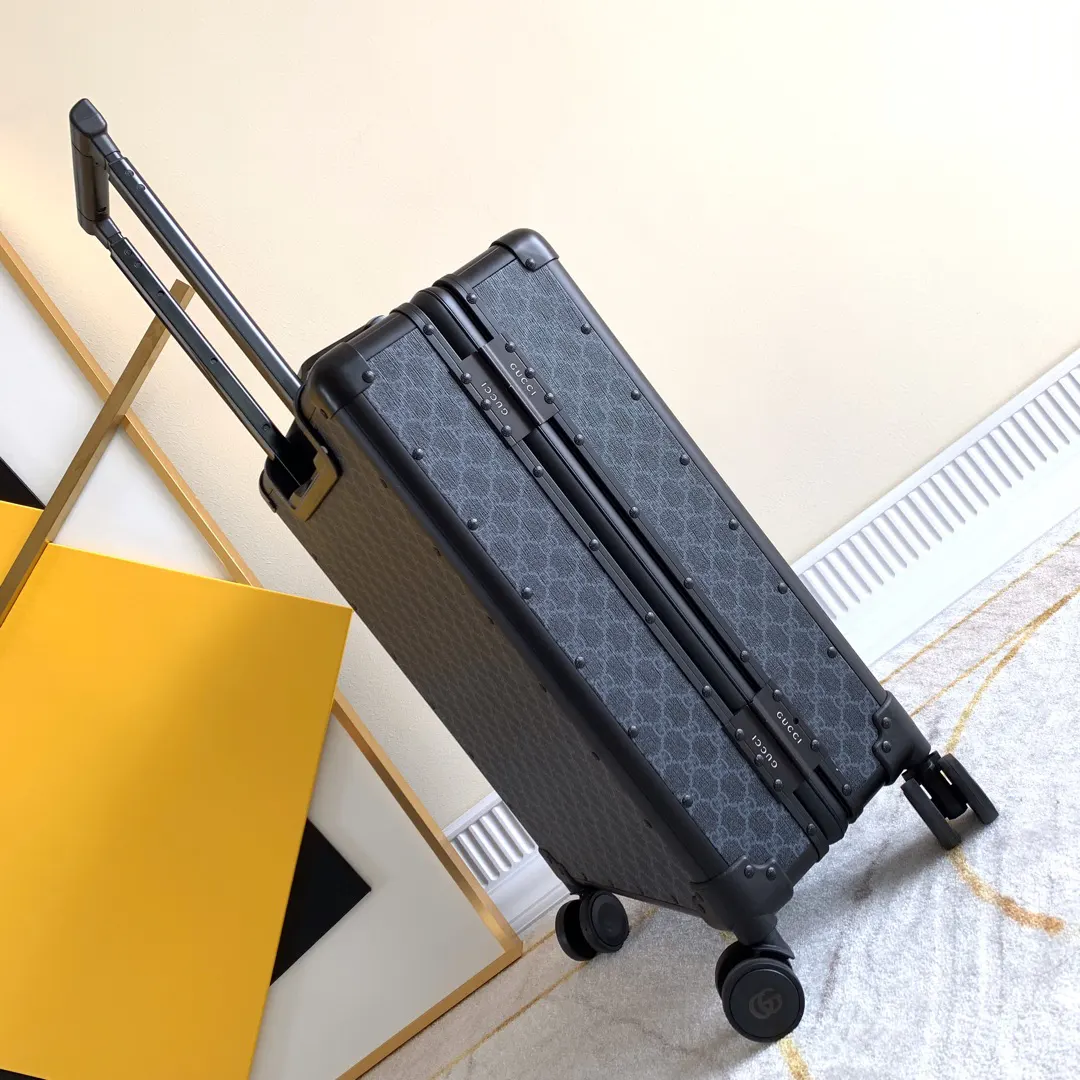 GUCC 古 奇 行李箱 拉杆箱 時尚新 旅行拉杆款 輕便出行款