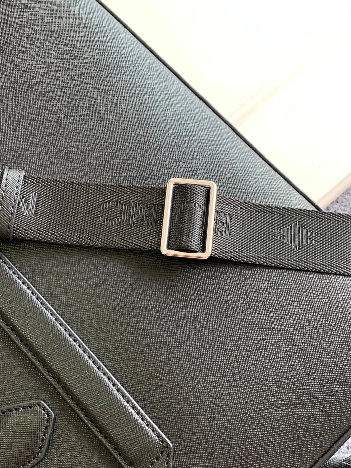 Black Briefcase Business Commuter Leather