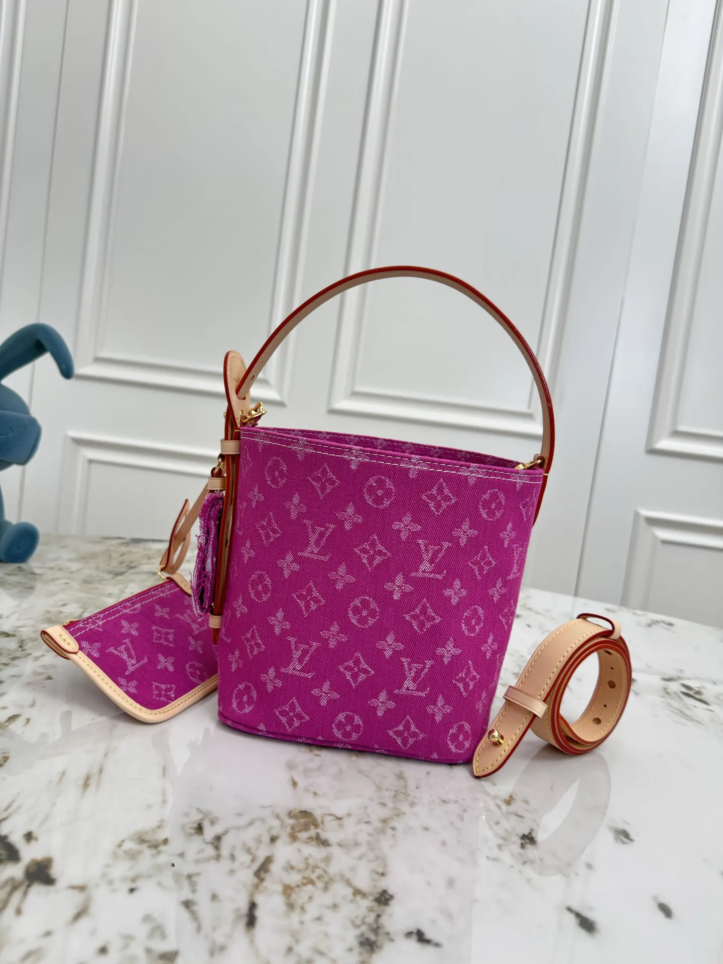 Louis Vuitton M27626 红色 皮革 手提包