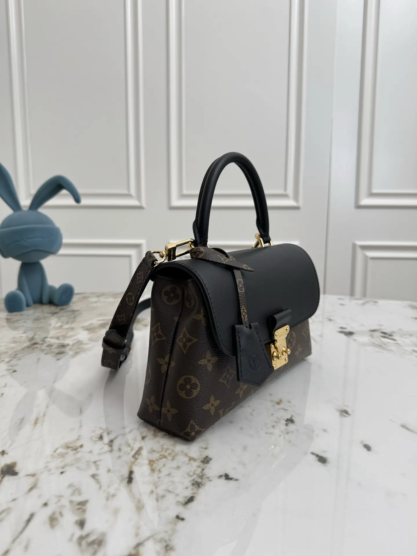 Louis Vuitton M28288 黑色 老花 手提包 实拍款02