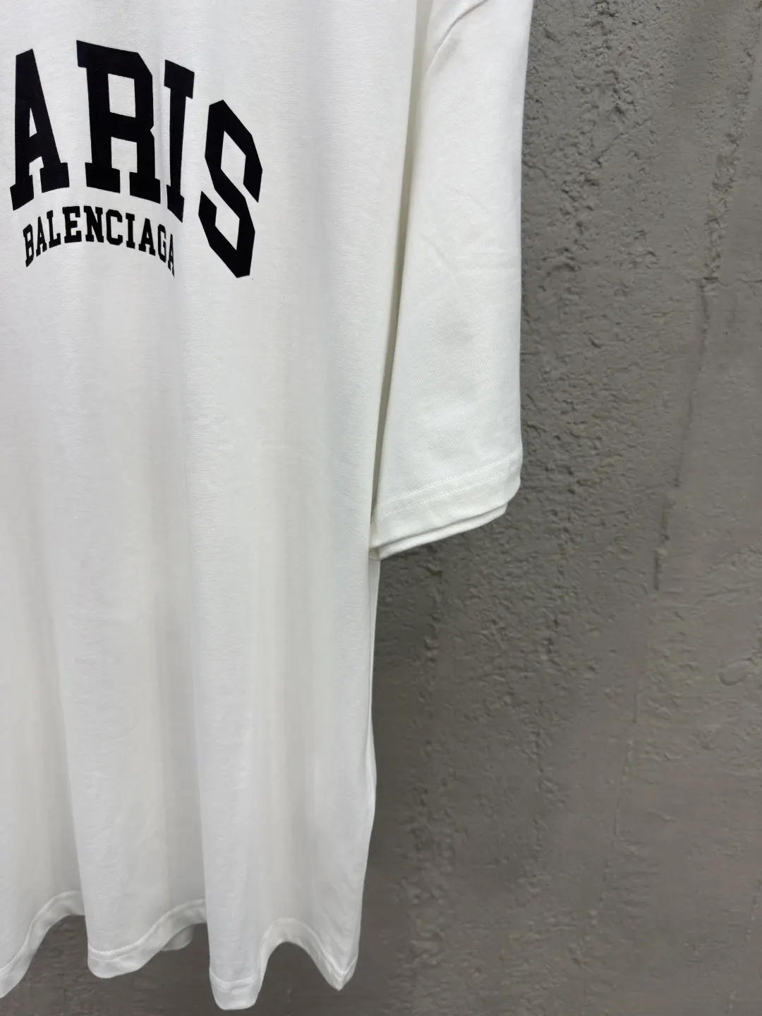 Balenciaga 白色 Logo 短袖T恤