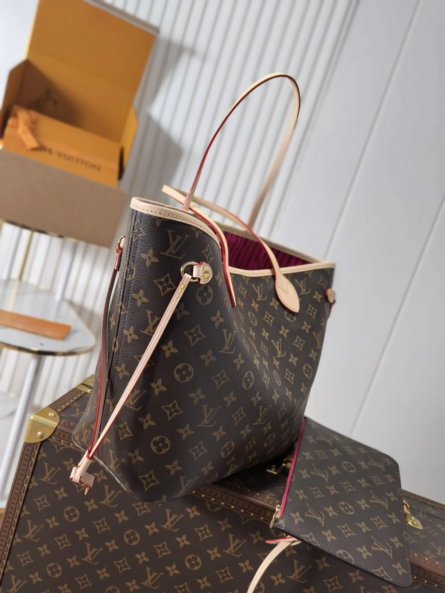 Monogram Clutch Bag Canvas