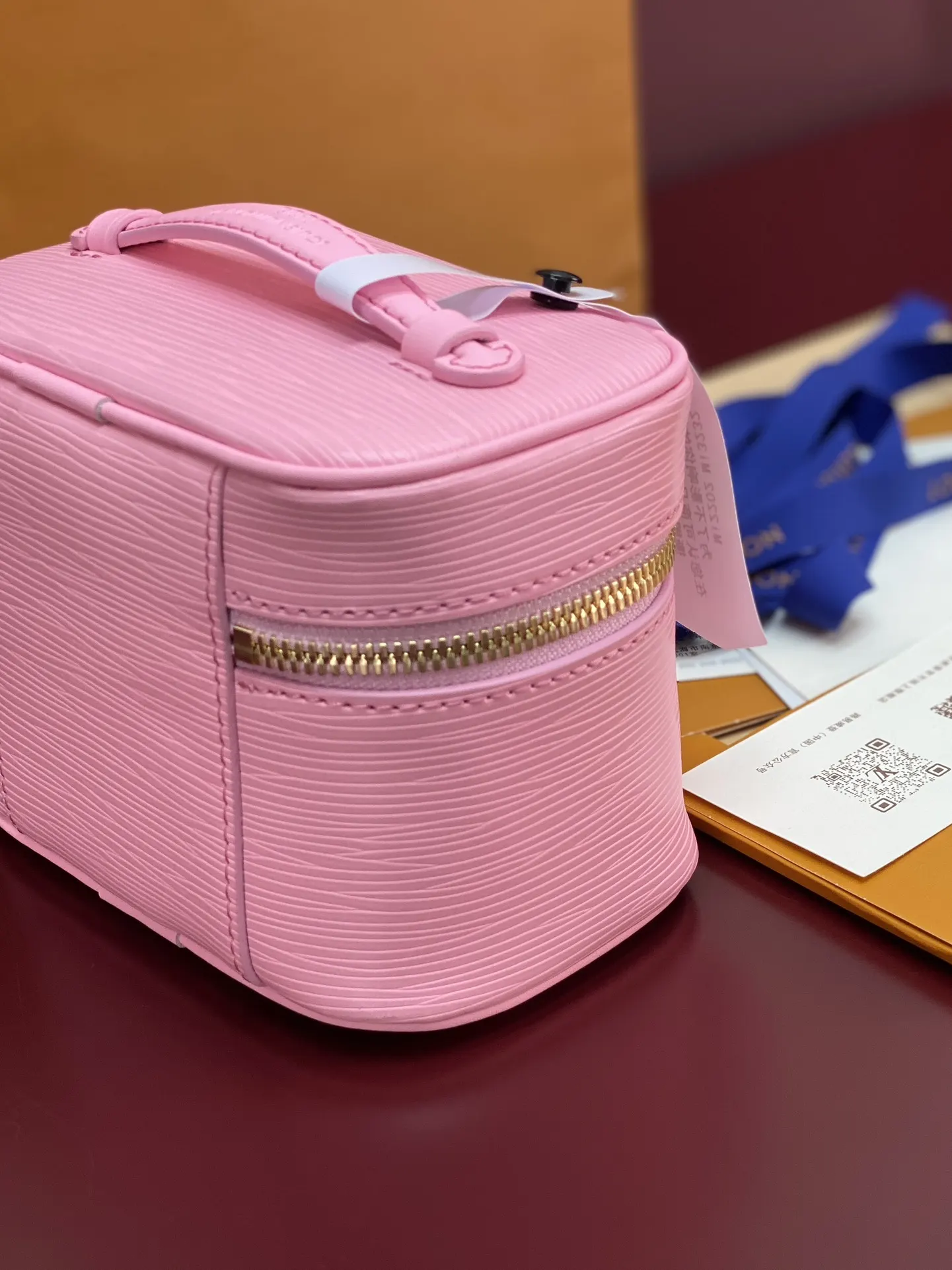 Louis Vuitton Pink Cosmetic Pouch