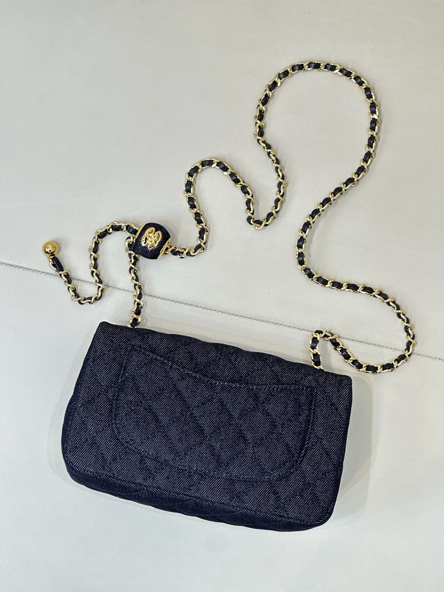 CHANEL 牛仔 丹宁 鏈條包 精致鏈條款(數字9) CHANEL 牛仔 丹宁 鏈條包 精致鏈條款(數字9)