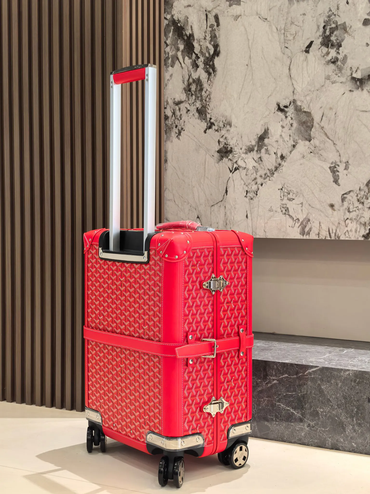 Goyard 戈雅 寸登机箱 全手工精心打造 行李箱 旅行拉杆款 轻便出行款
