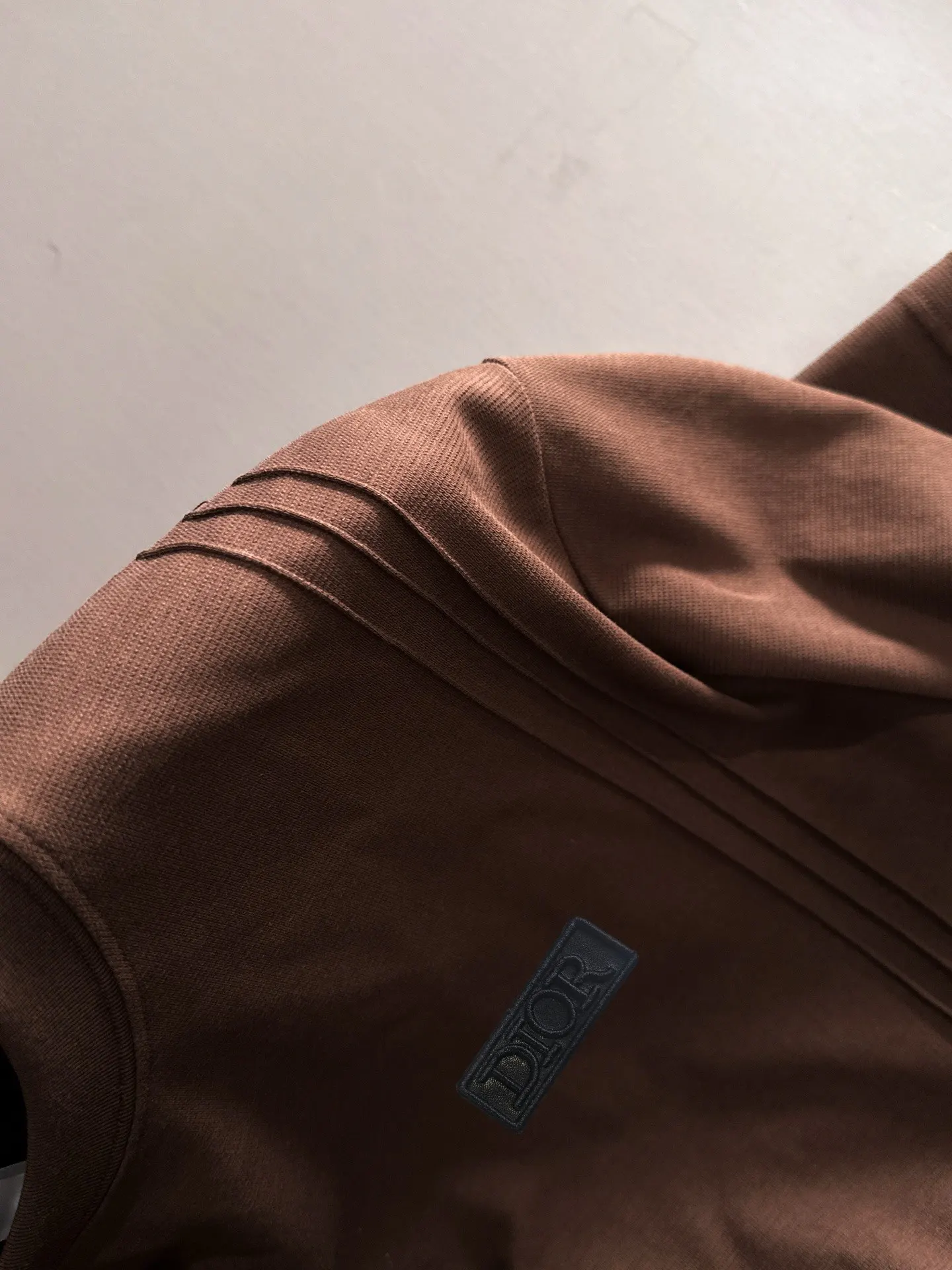 Dior Embroidered Cotton Polo Shirt