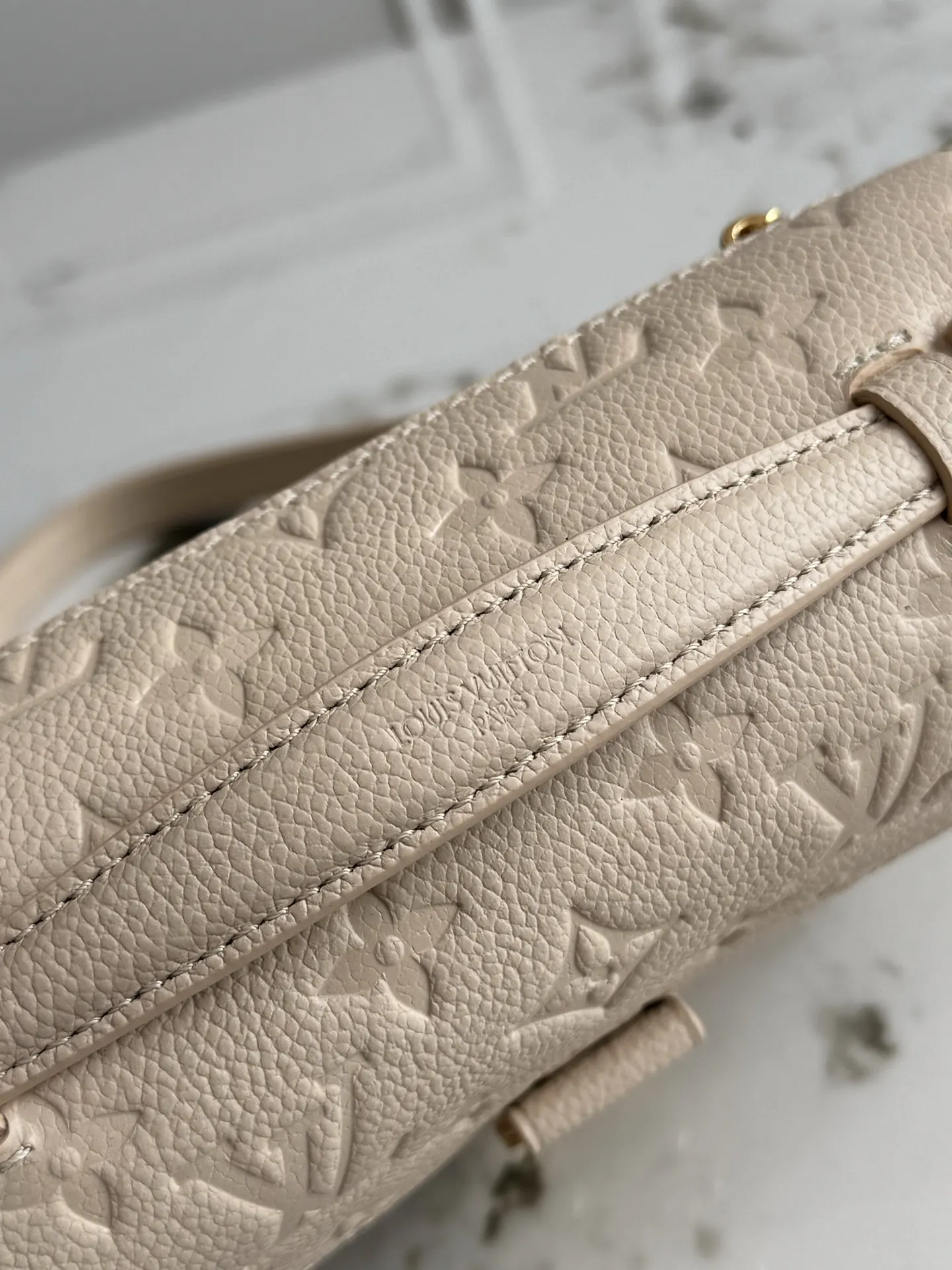 Louis Vuitton 黑色 老花 手提包 实拍款01