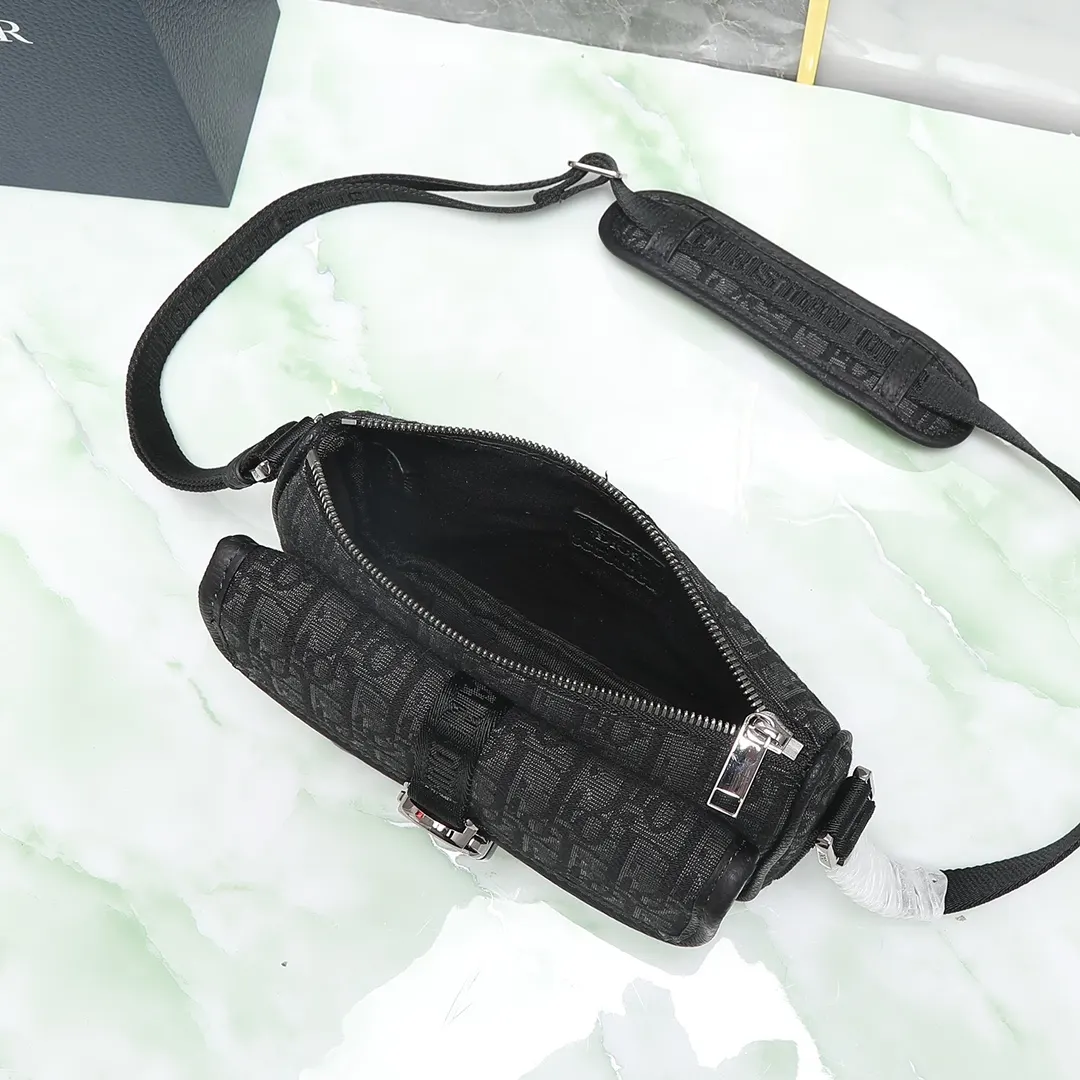 Black Beige Organizer Pouch Travel