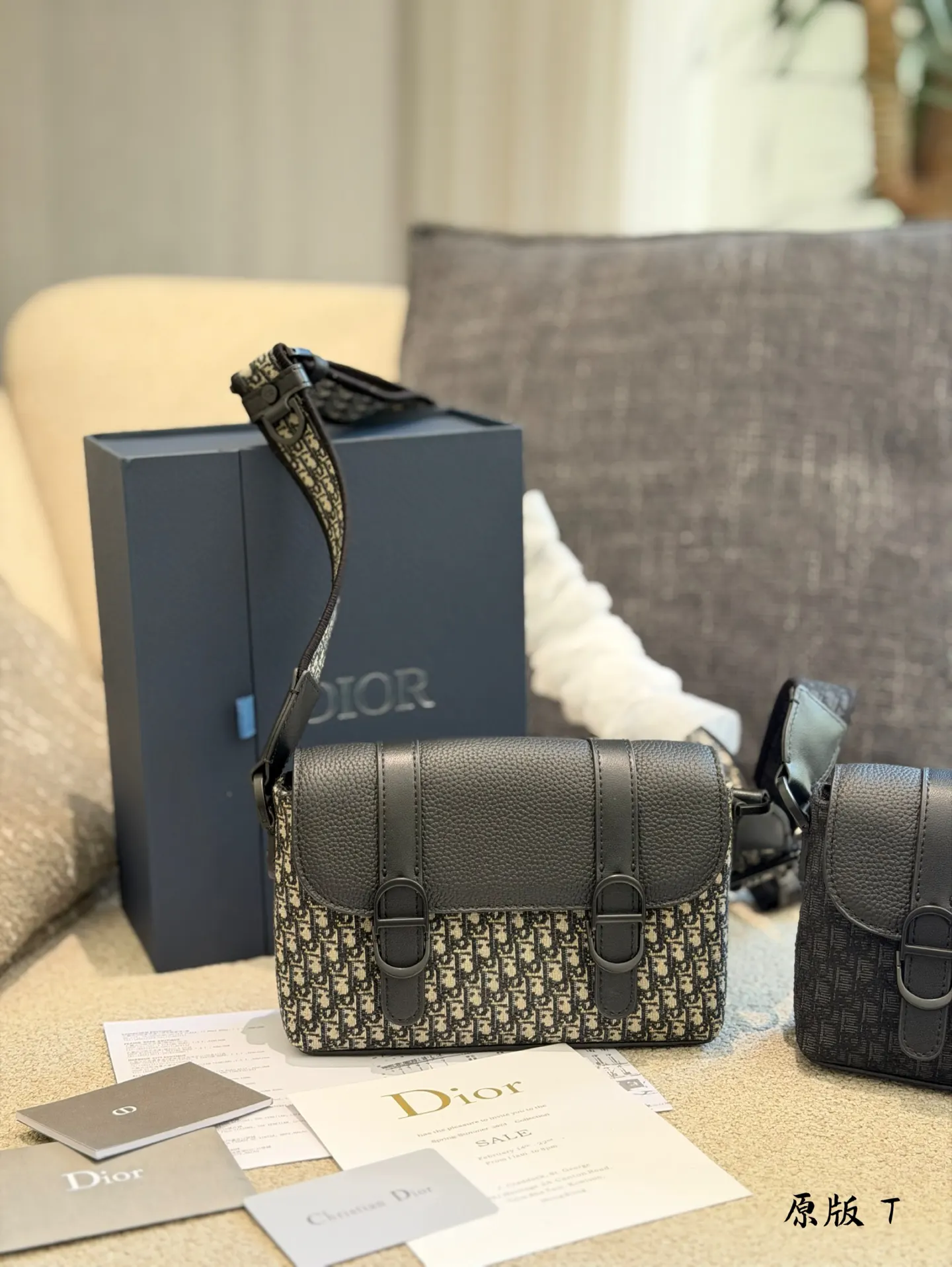 Dior Oblique 拼接乐福鞋 金属扣款