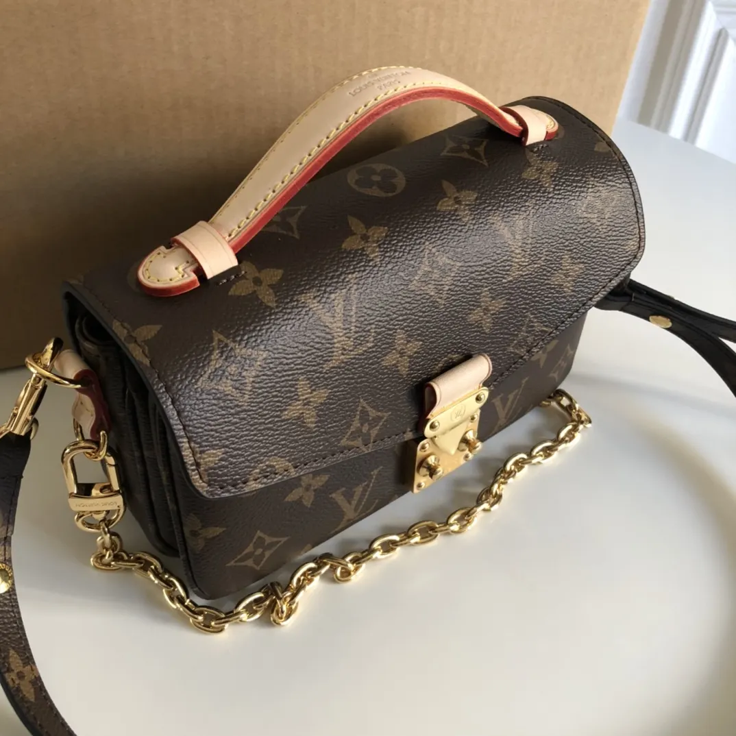 Monogram Chain Bag Canvas