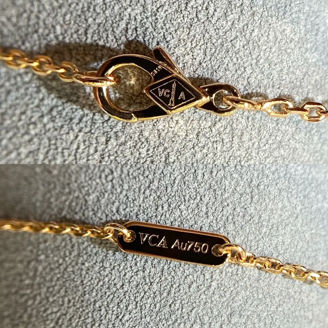 Van Cleef 四叶草 项链 精致锁骨链款 款2