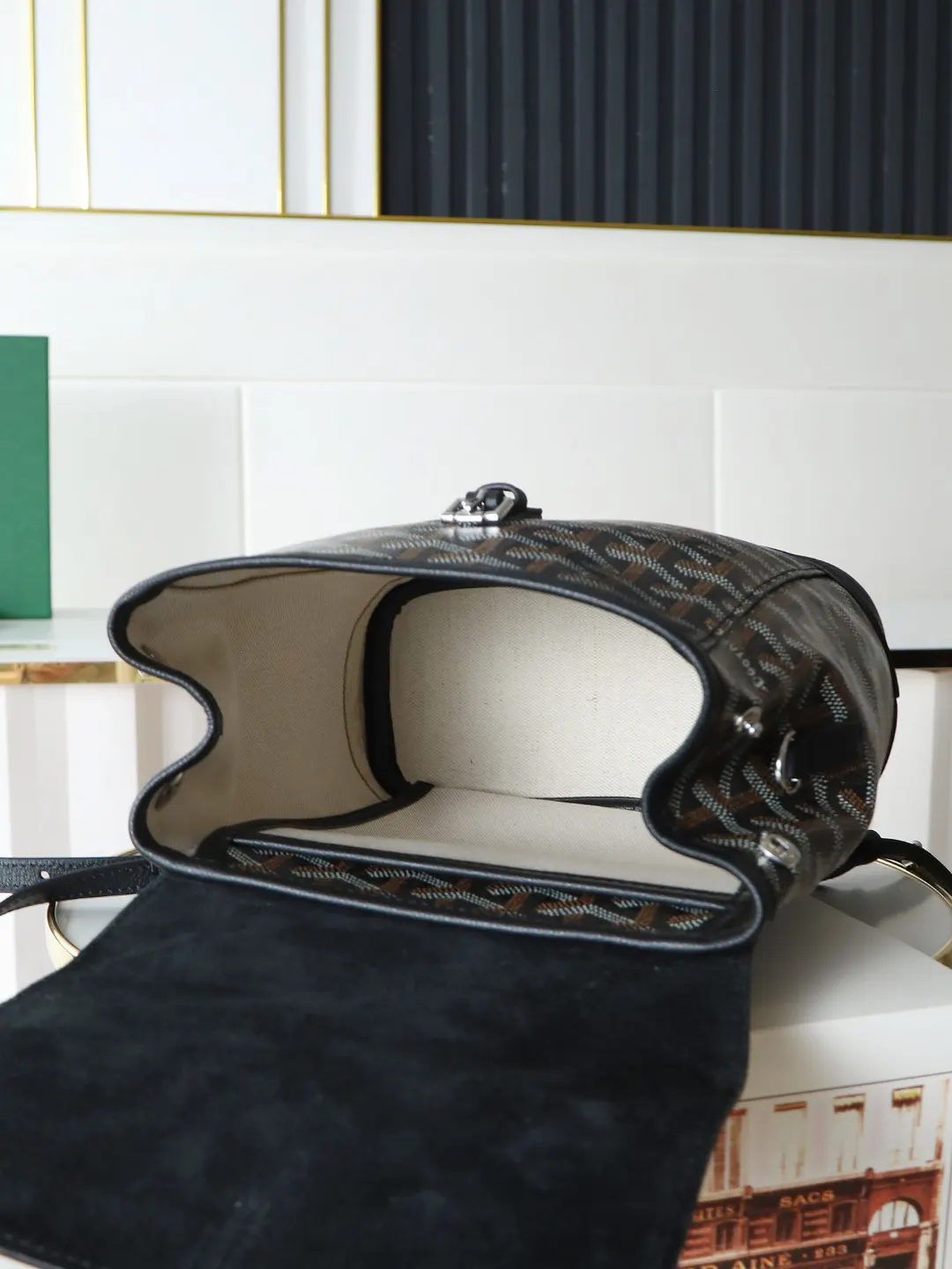 Goyard 黑色 雙肩包 实用雙肩款