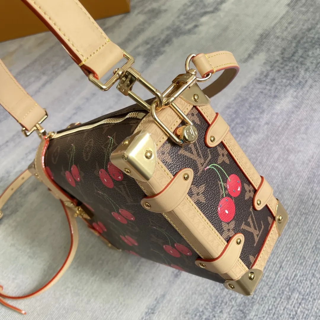 Louis Vuitton Monogram Suitcase Travel Lightweight Leather