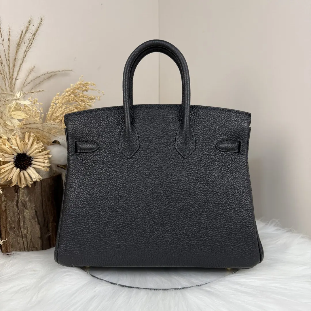 Hermès Birkin 黑色 Togo牛皮 手提包 13cm
