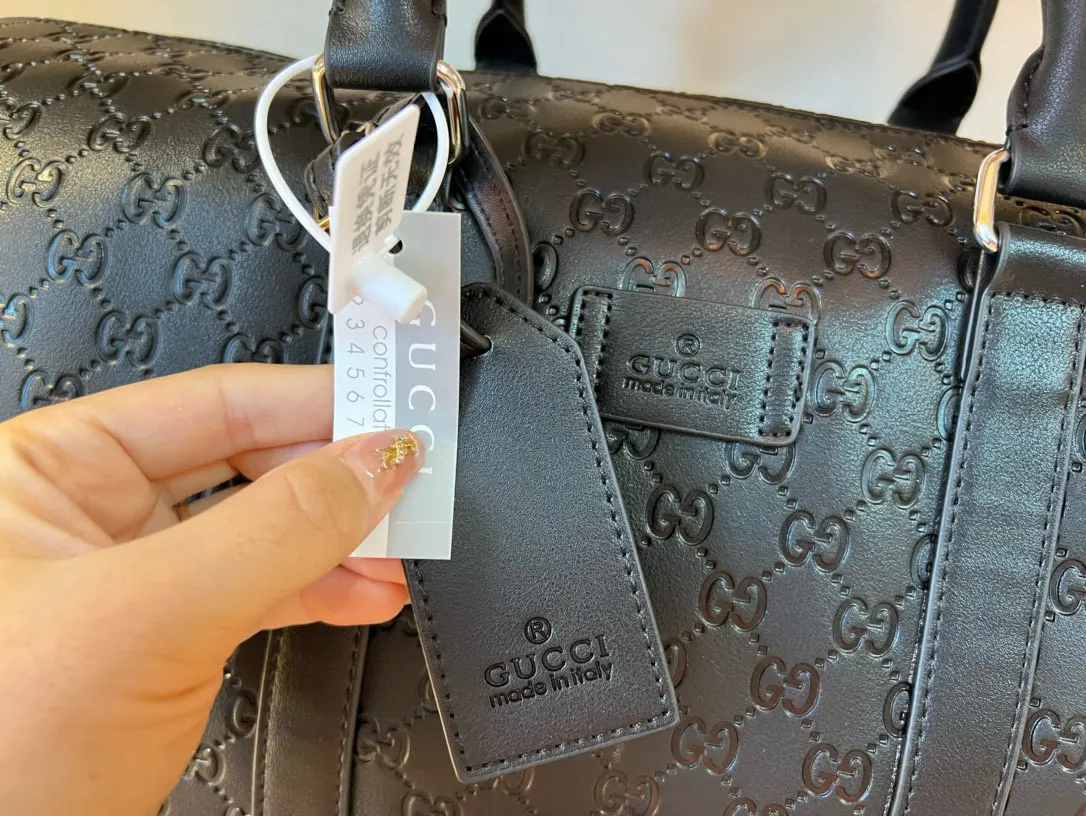 潮男必备旅行单品 压花系列旅行袋 定制五 大容量旅行款
