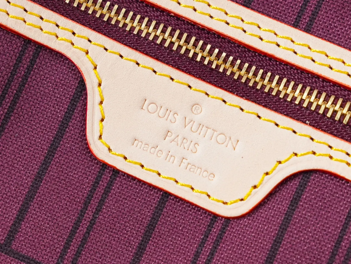 Neverfull 牛皮 收納包 旅行收納款