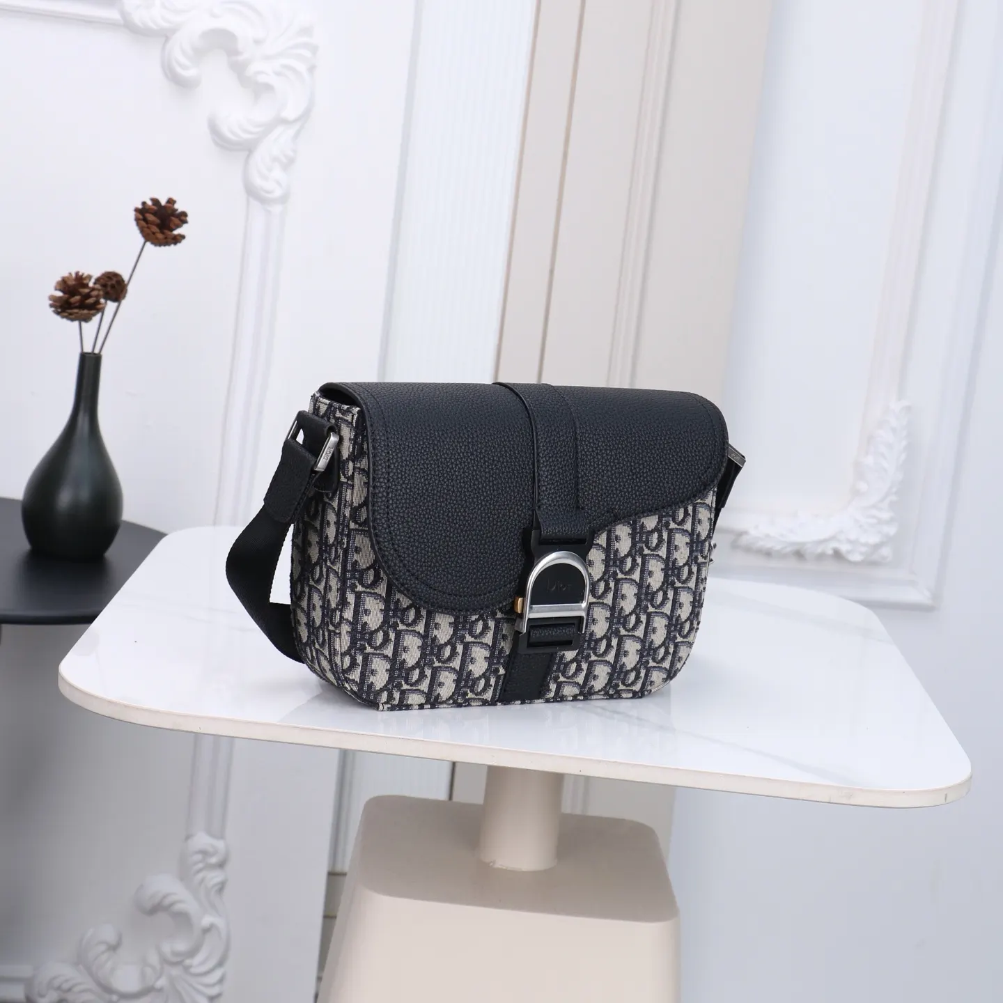 Dior Saddle Oblique Handbag
