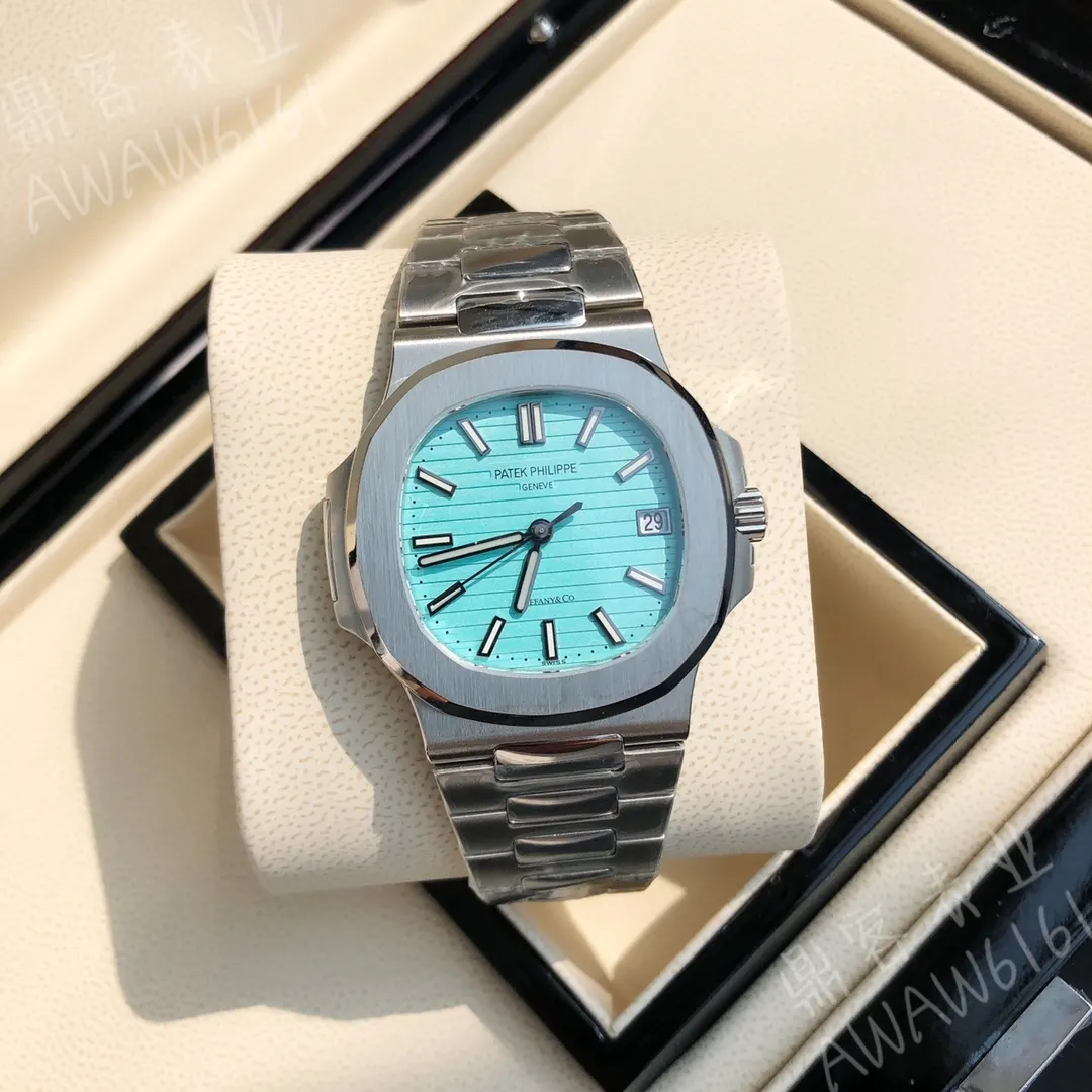 White Blue Watch Classic
