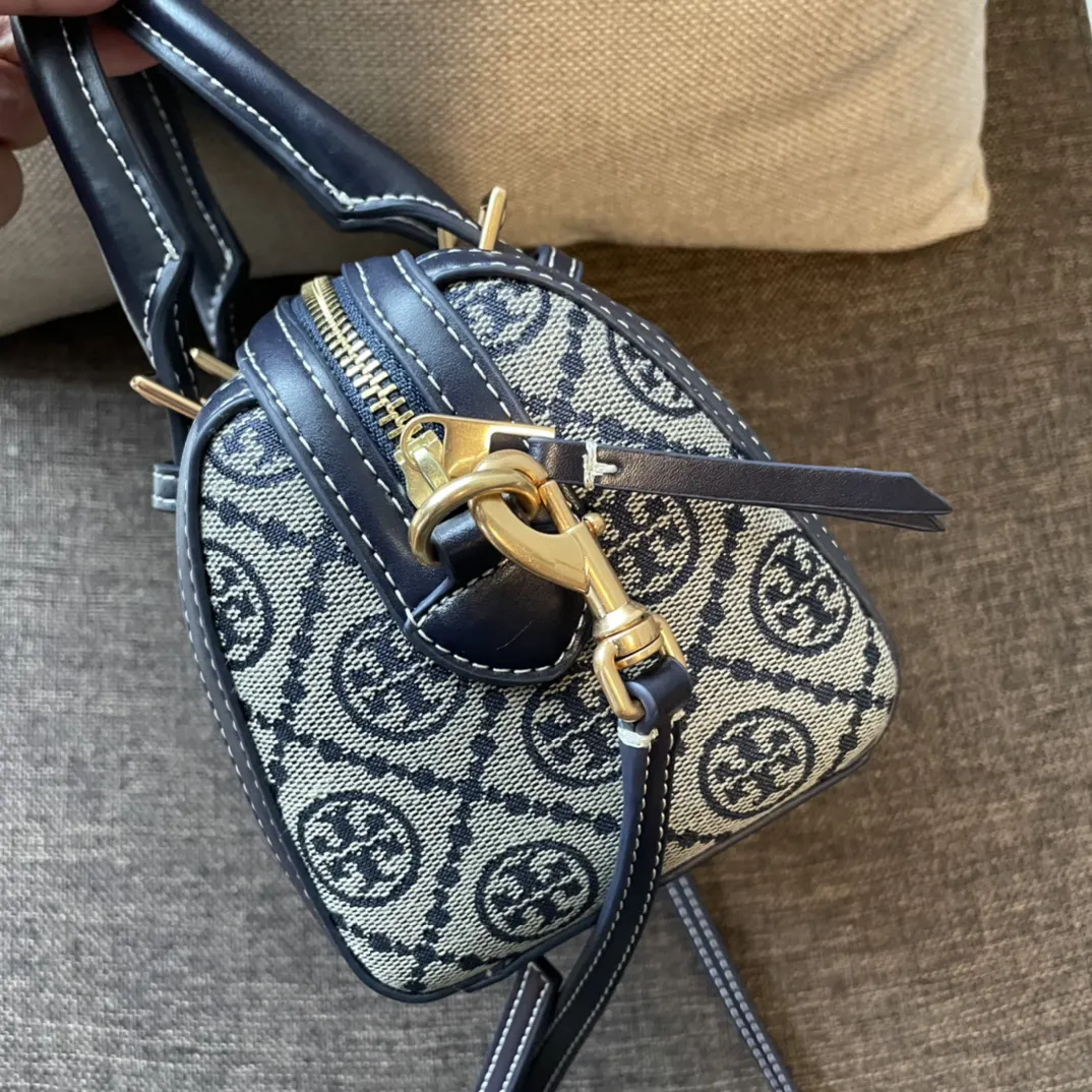 波士顿水桶正确 ToryBurch 水桶包 休闲水桶款
