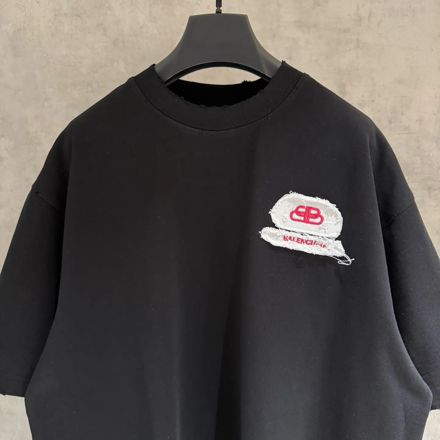 Balenciaga 25SS 刺繡 純棉 短袖T恤