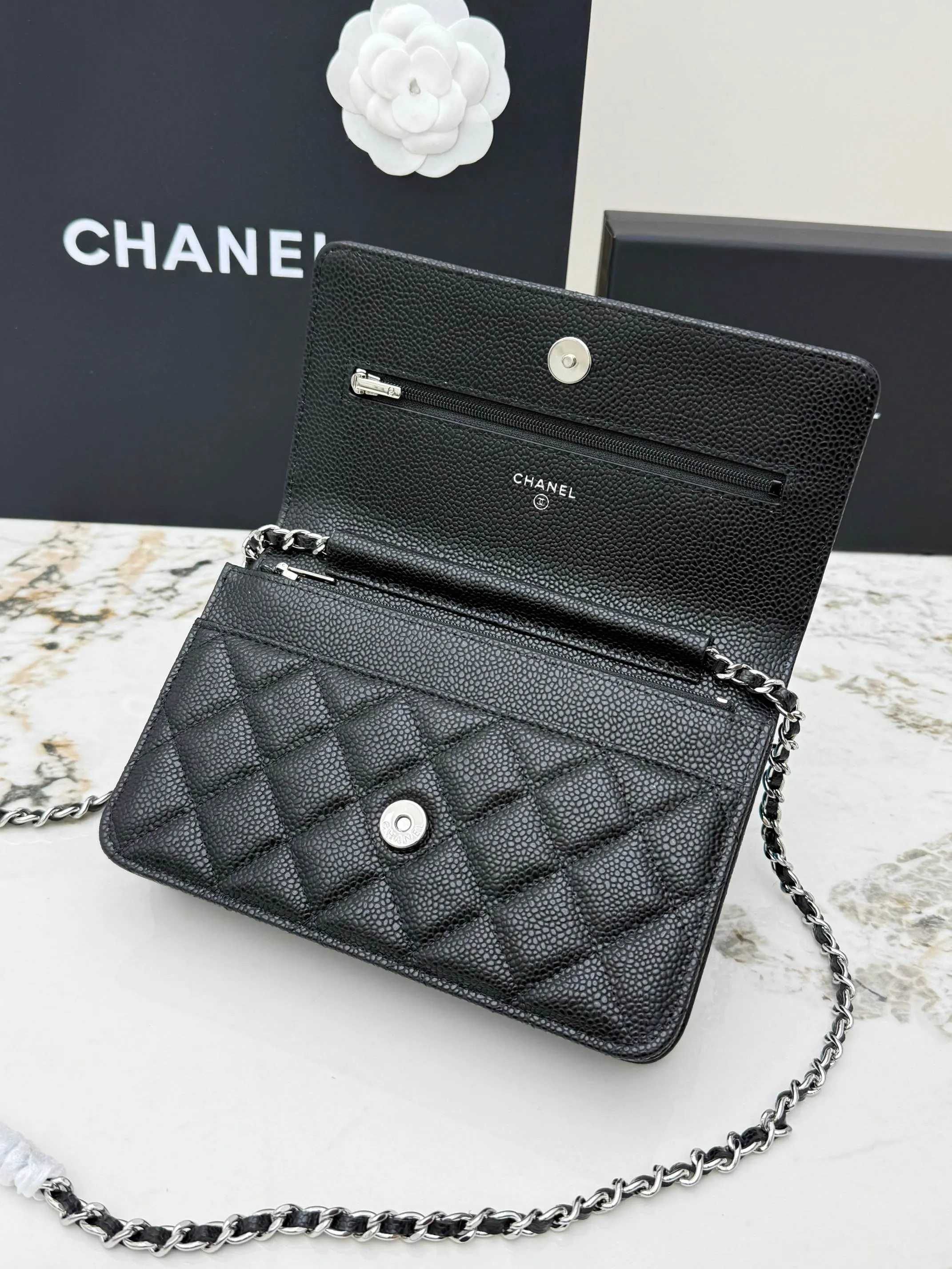 CHANEL 小牛皮 鏈條包 精致鏈條款