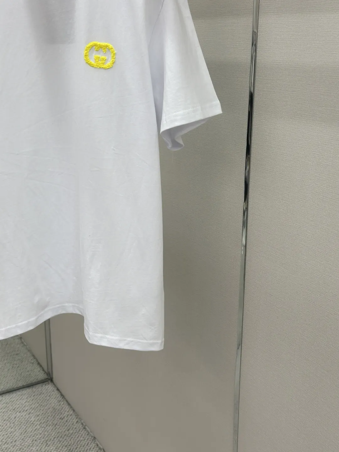 Gucci Double G Embroidery Short Sleeve T-Shirt Image 7 Gucci Double G Embroidery Short Sleeve T-Shirt Image 7