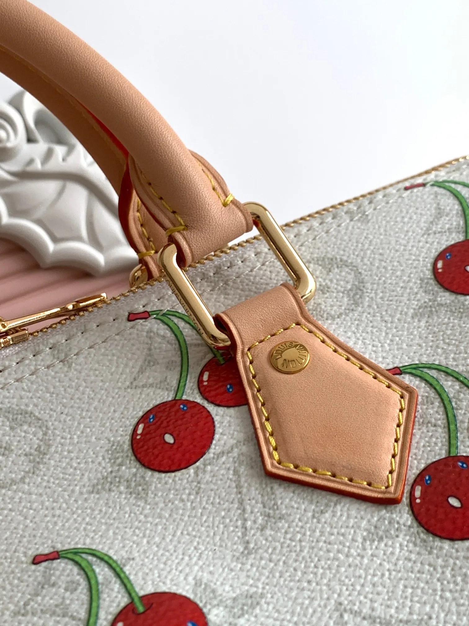 LV Speedy 老花 牛皮 收纳包 旅行收纳款