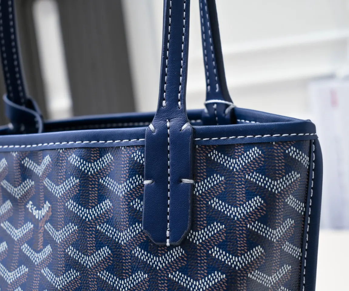Goyard 藍色 小牛皮 收納包 旅行收納款