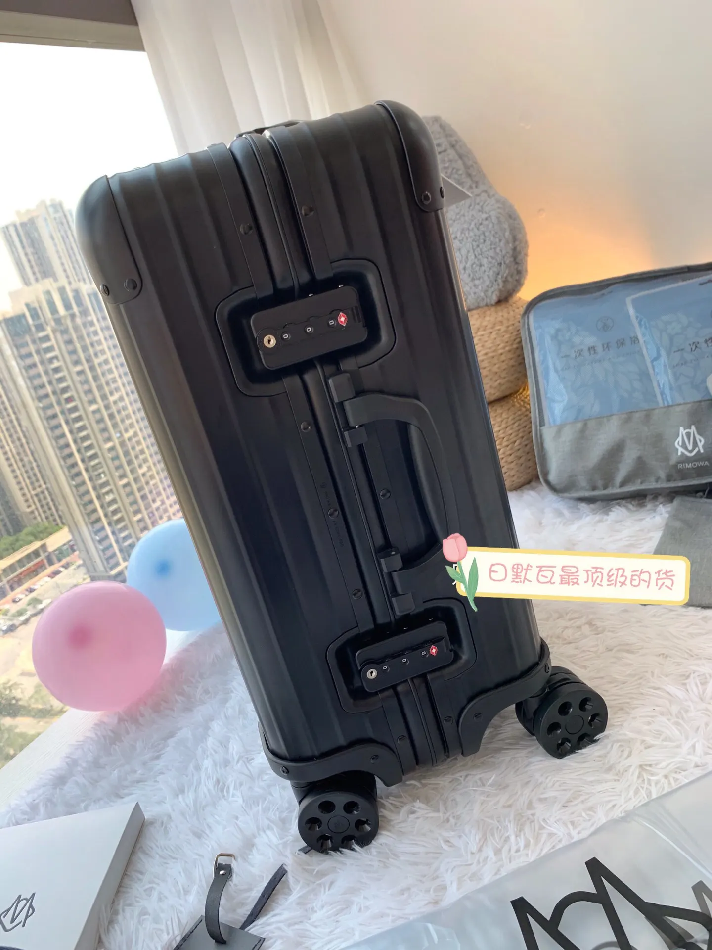 黑色 藍色 Tsa国际海关锁通网国际畅通无阻 行李箱 旅行拉杆款 輕便出行款