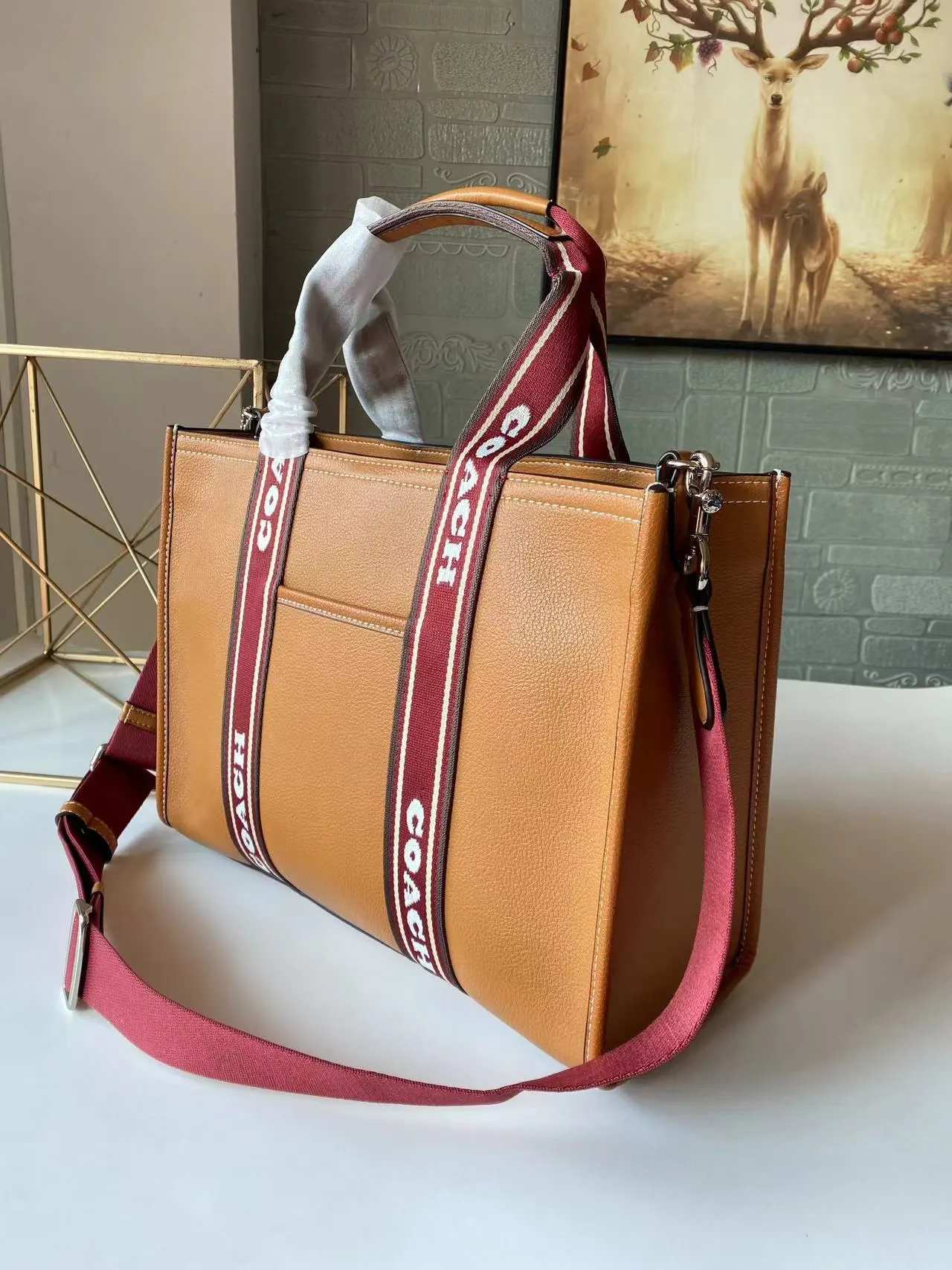 White Tote Bag Canvas