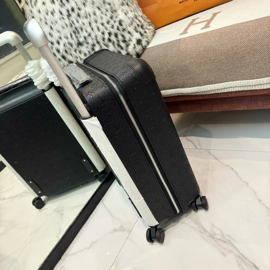 LV 黑色 帆布 ｜ 版 TM 登机行李箱 旅行拉杆款 轻便出行款