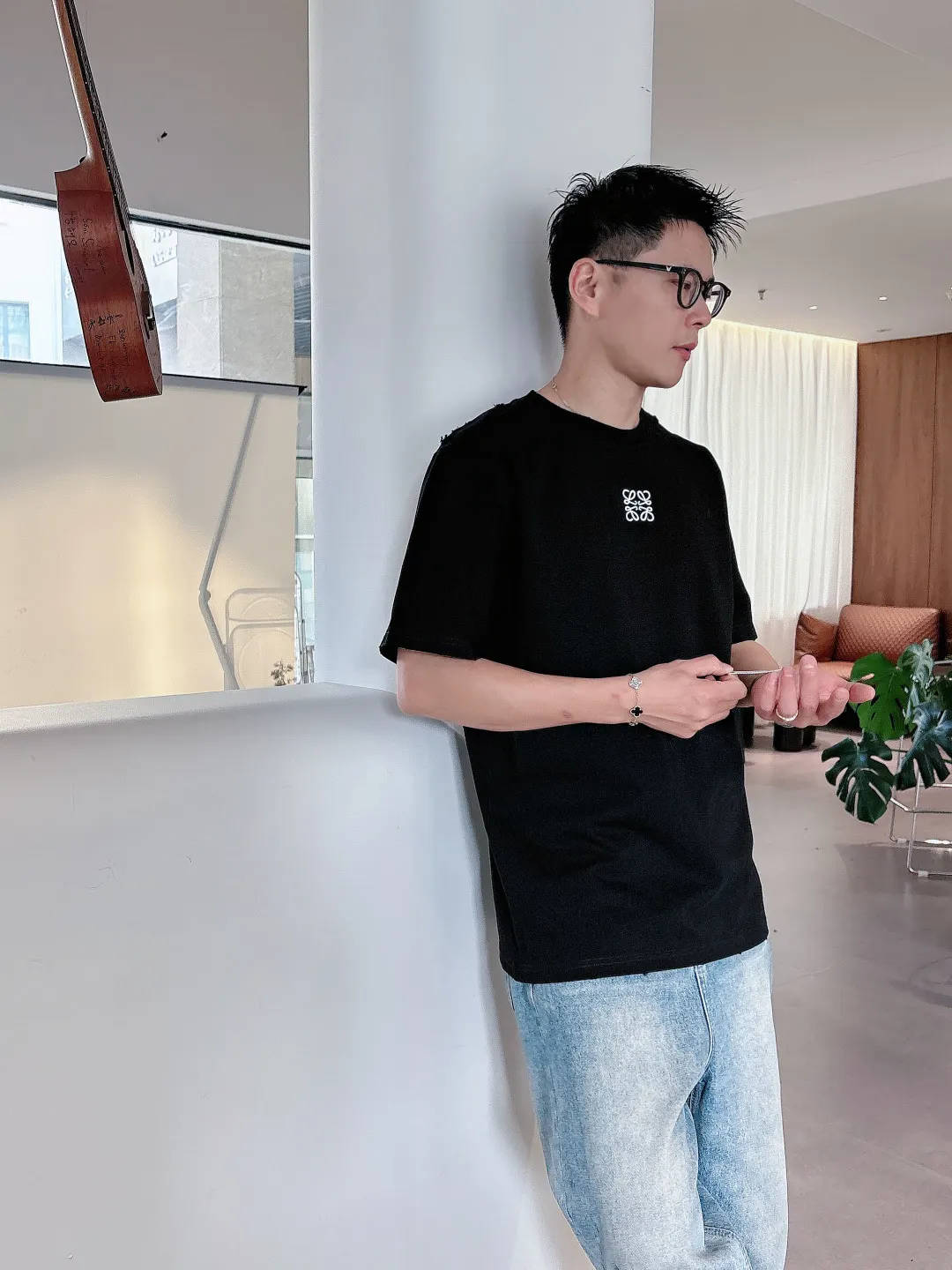 Prada T-Shirt Triangle Logo