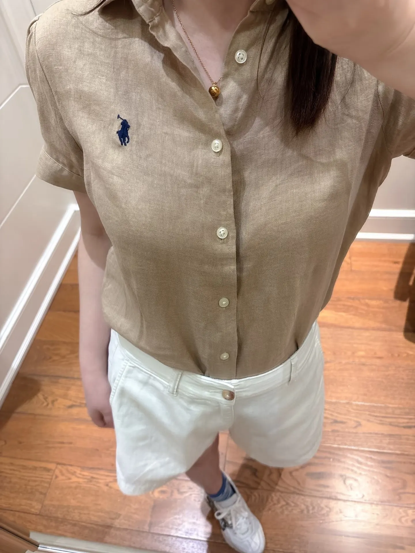 Ralph Lauren 水洗 衬衫 通勤百搭款