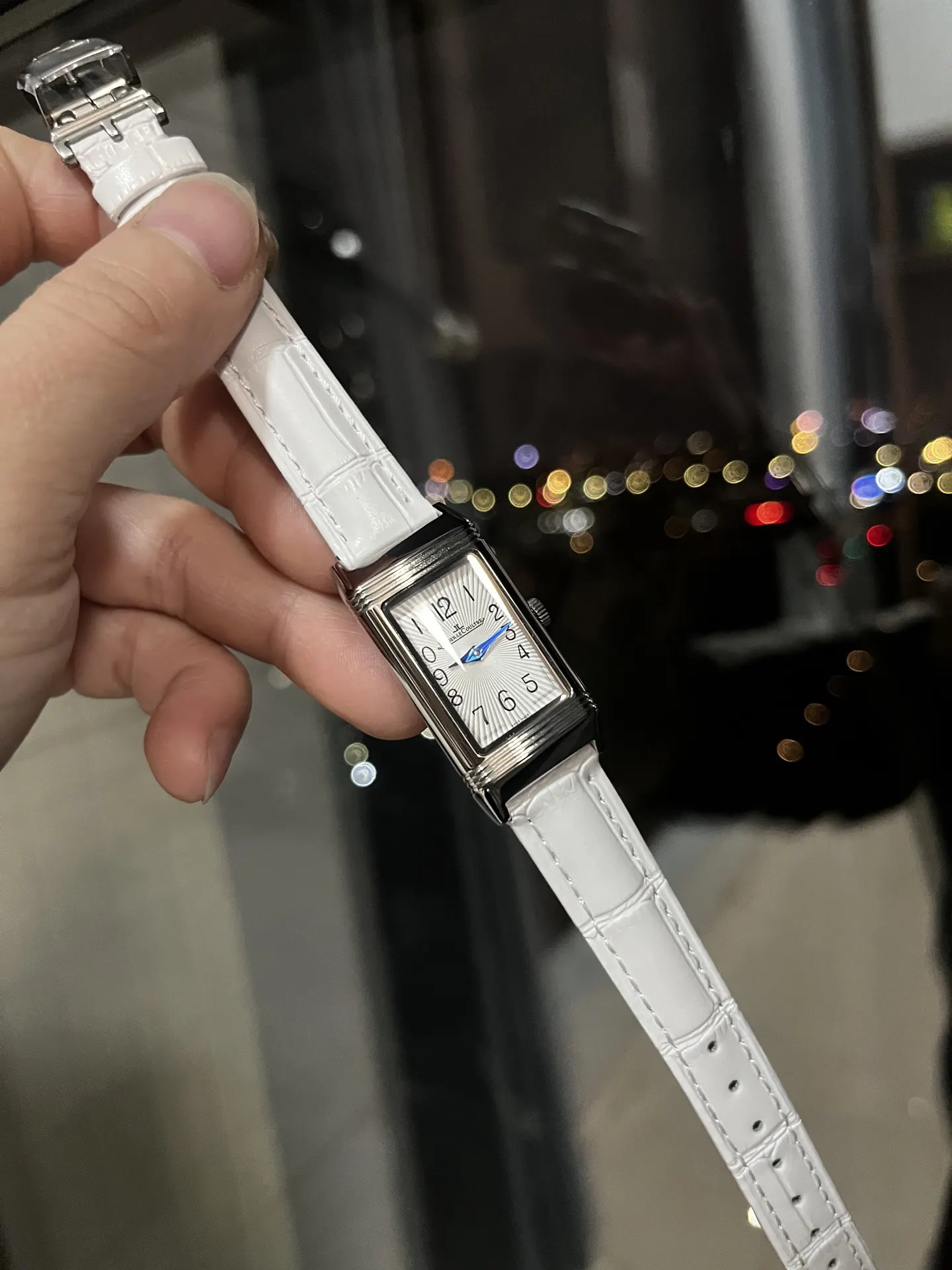 白色 光 钻 送自己 白色浪漫季节的礼物 ❄ 手錶 經典腕表款