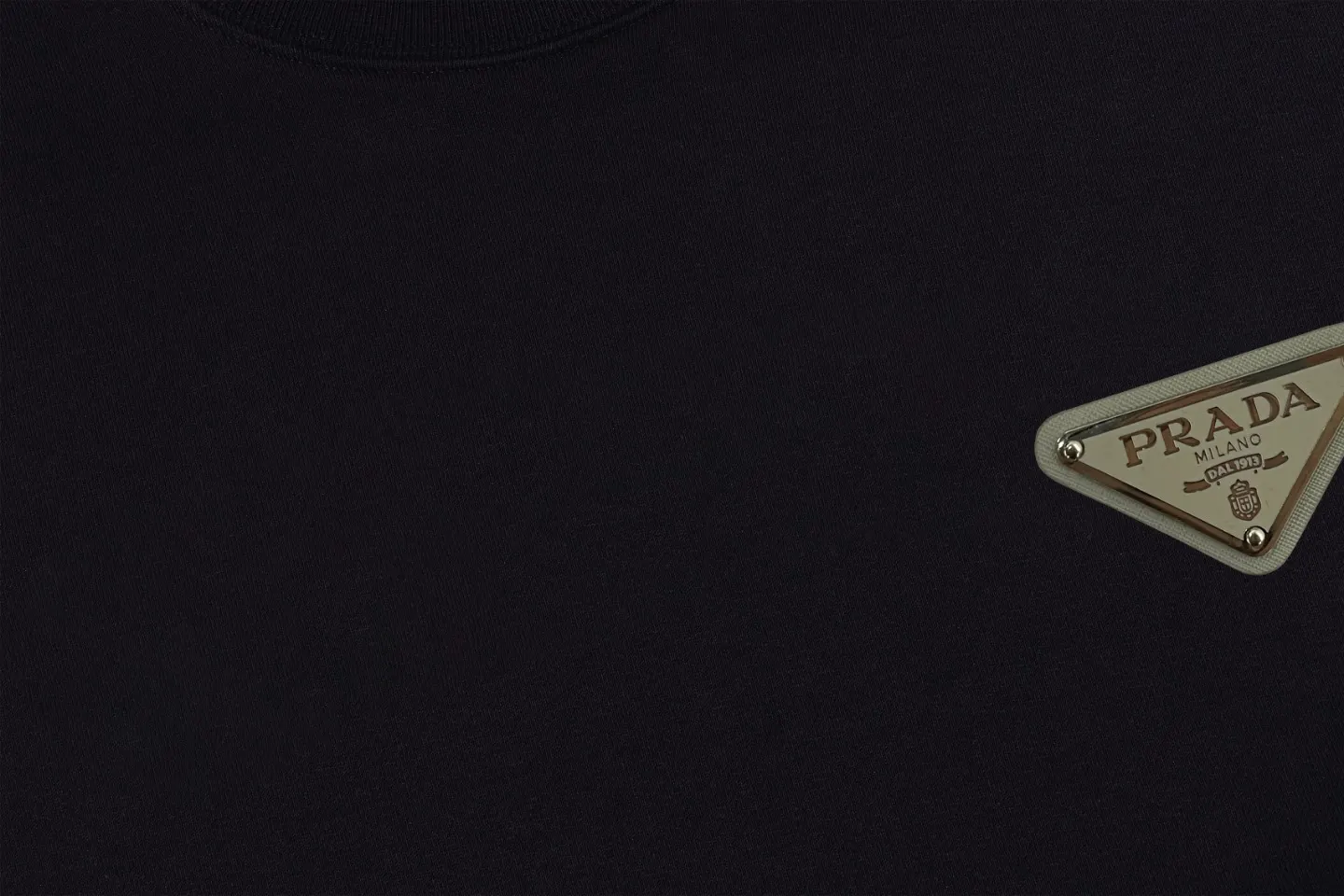 Prada 2024Fw Print Cotton Sweatshirt