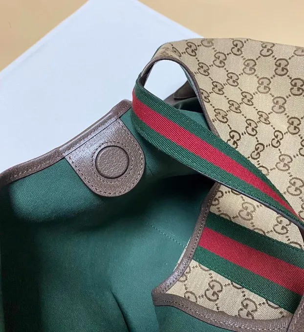 Gucci 帆布 Giglio托特包 ▫ 尺寸 大容量托特款