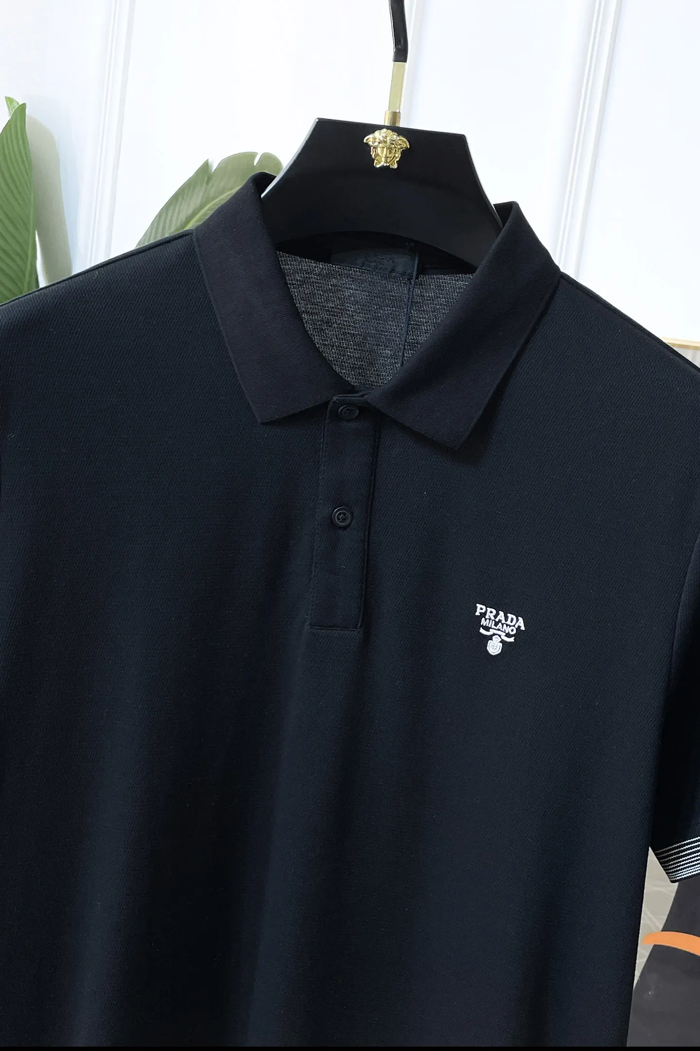 Prada 棉质 Logo Polo衫