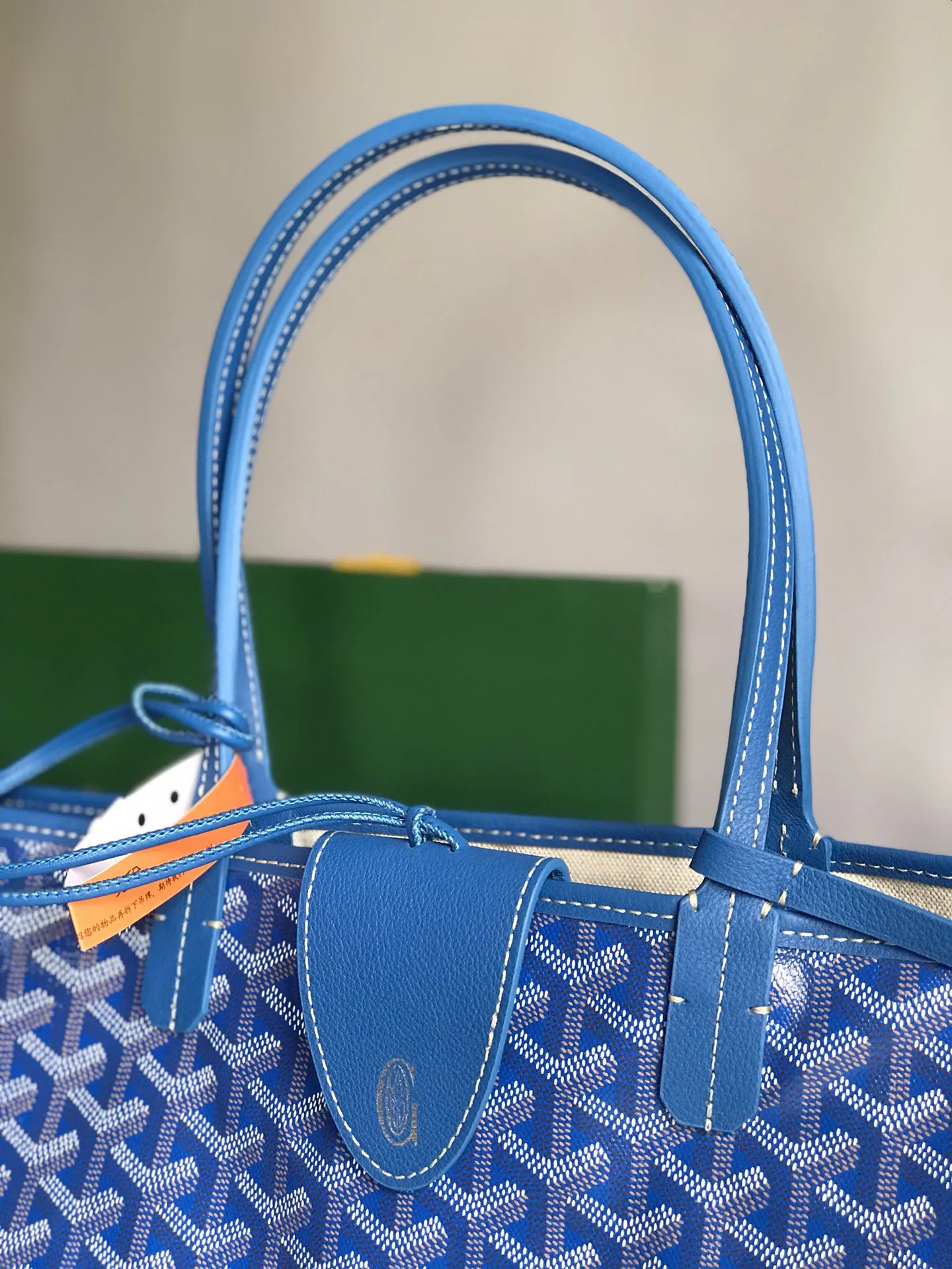 Goyard 蓝色 托特包 大容量托特款