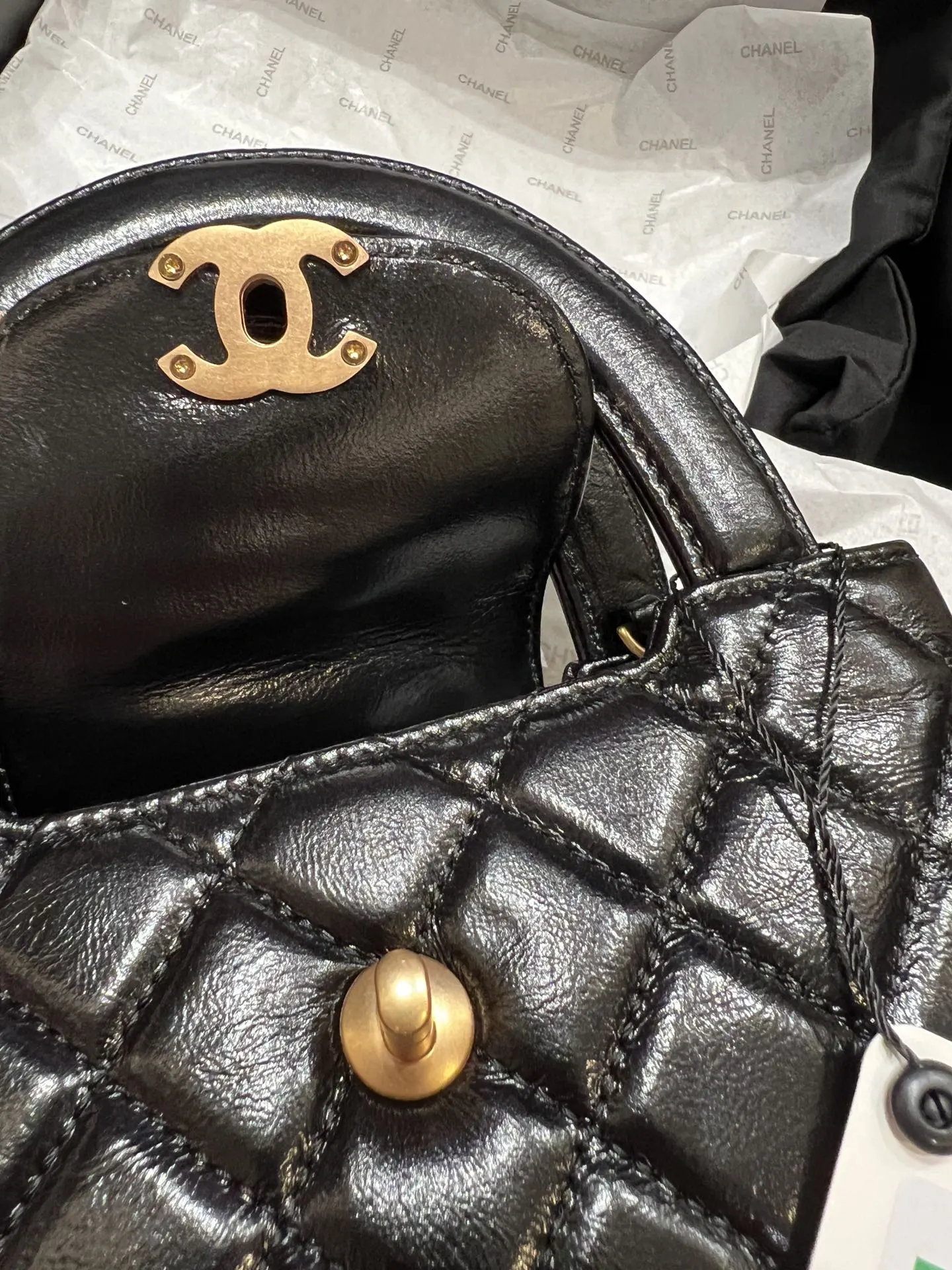Chanel Black Chain Bag