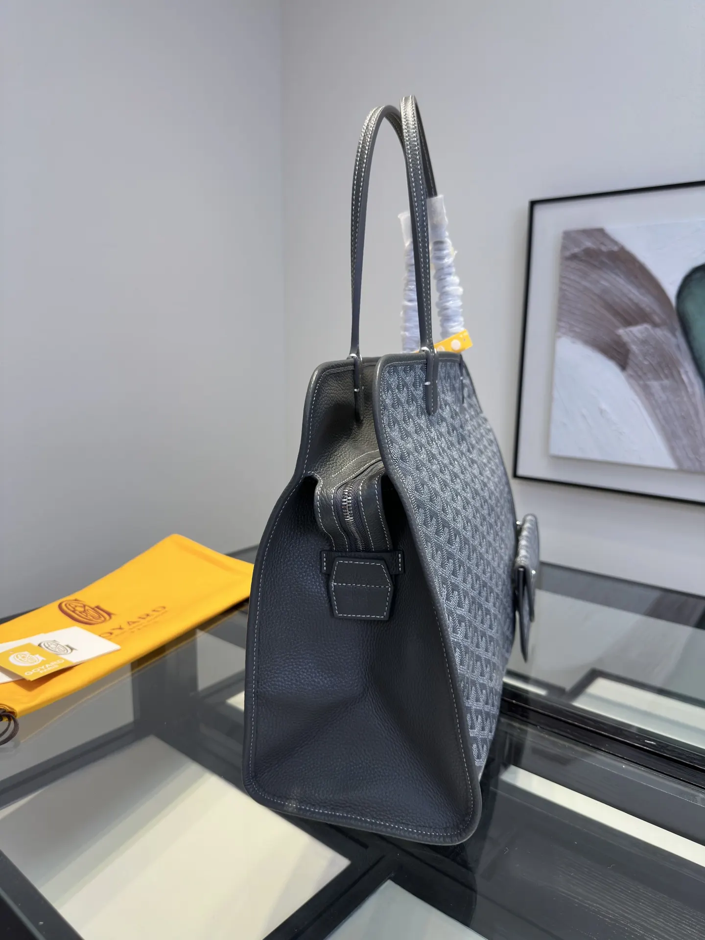 Goyard Gray Tote Bag