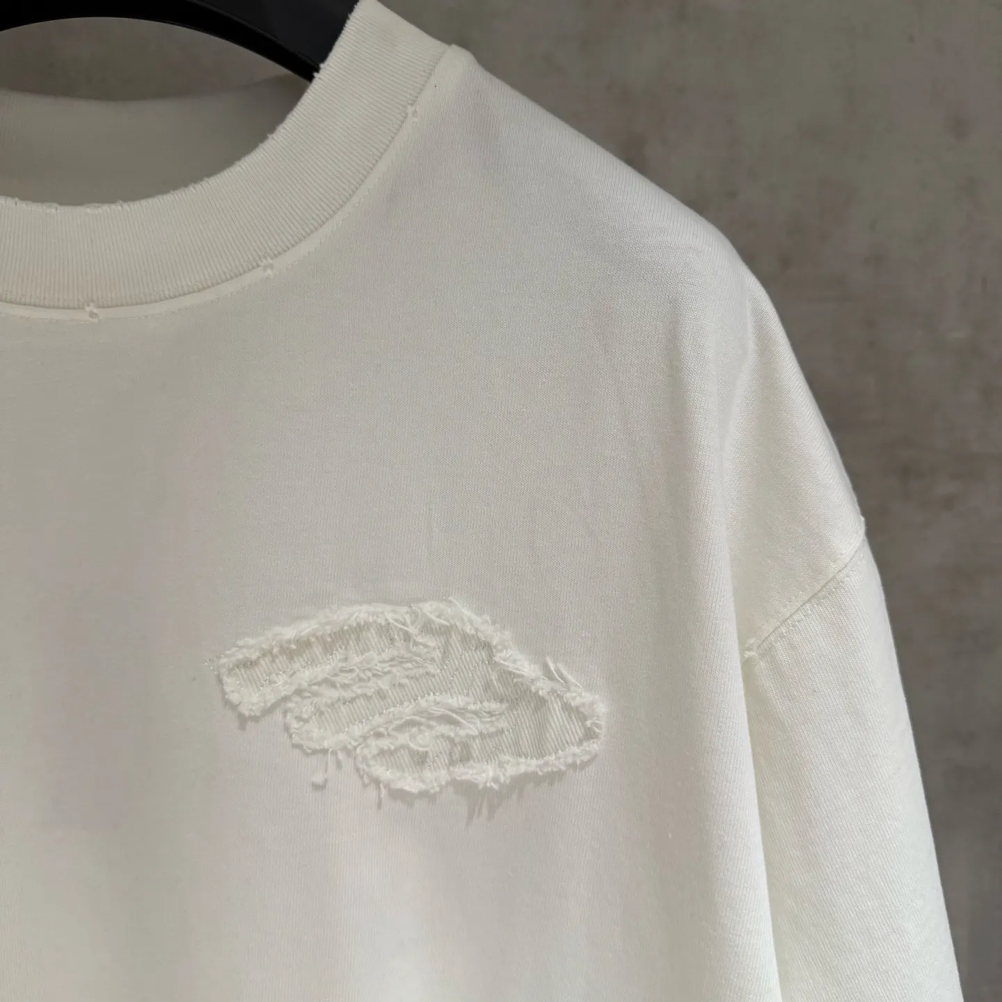 Balenciaga 25SS 刺绣 纯棉 短袖T恤