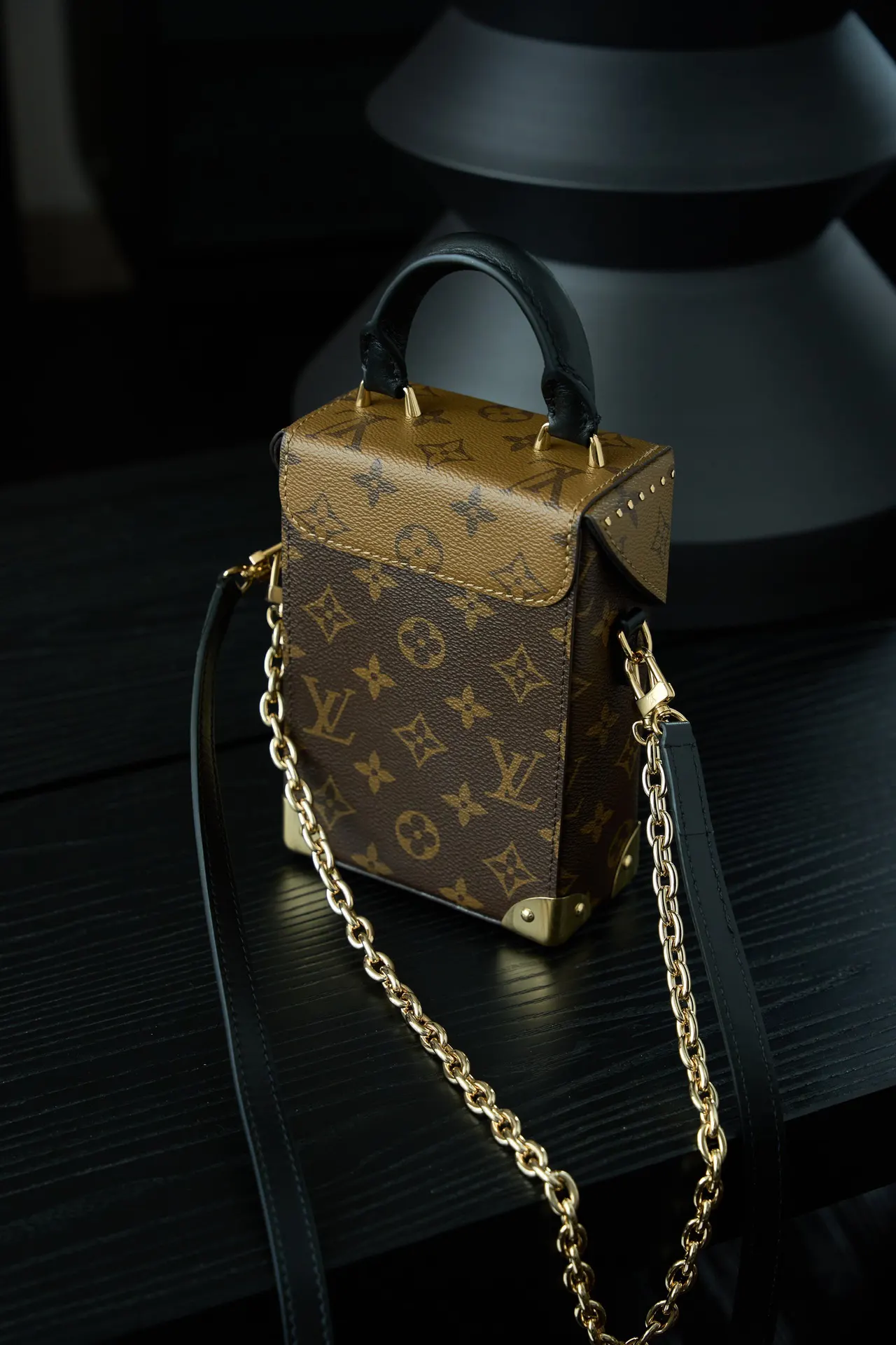 LV Petite Malle Classic Presbyopia Chain Bag Shoulder Crossbody | ORBUYBAG High-End Fashion Boutique