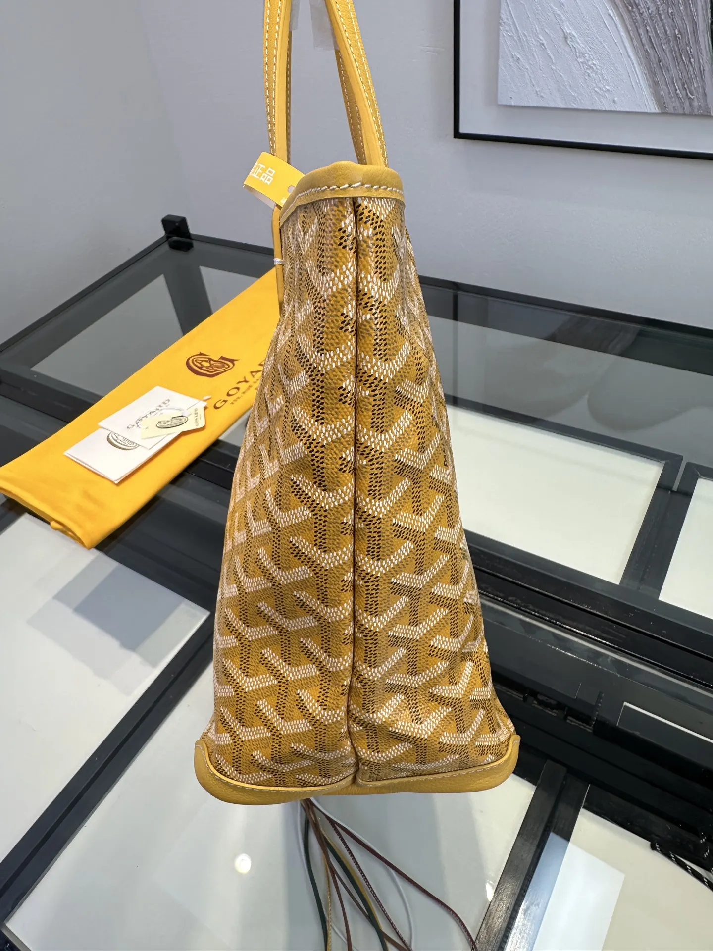 Goyard Hobo 黃色 托特包 大容量托特款