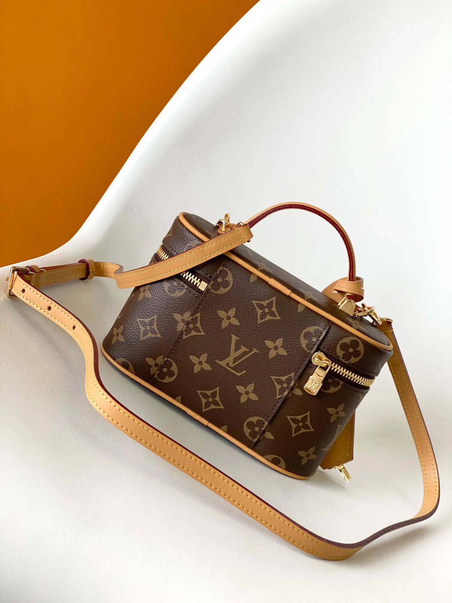 Yellow Chain Bag Canvas